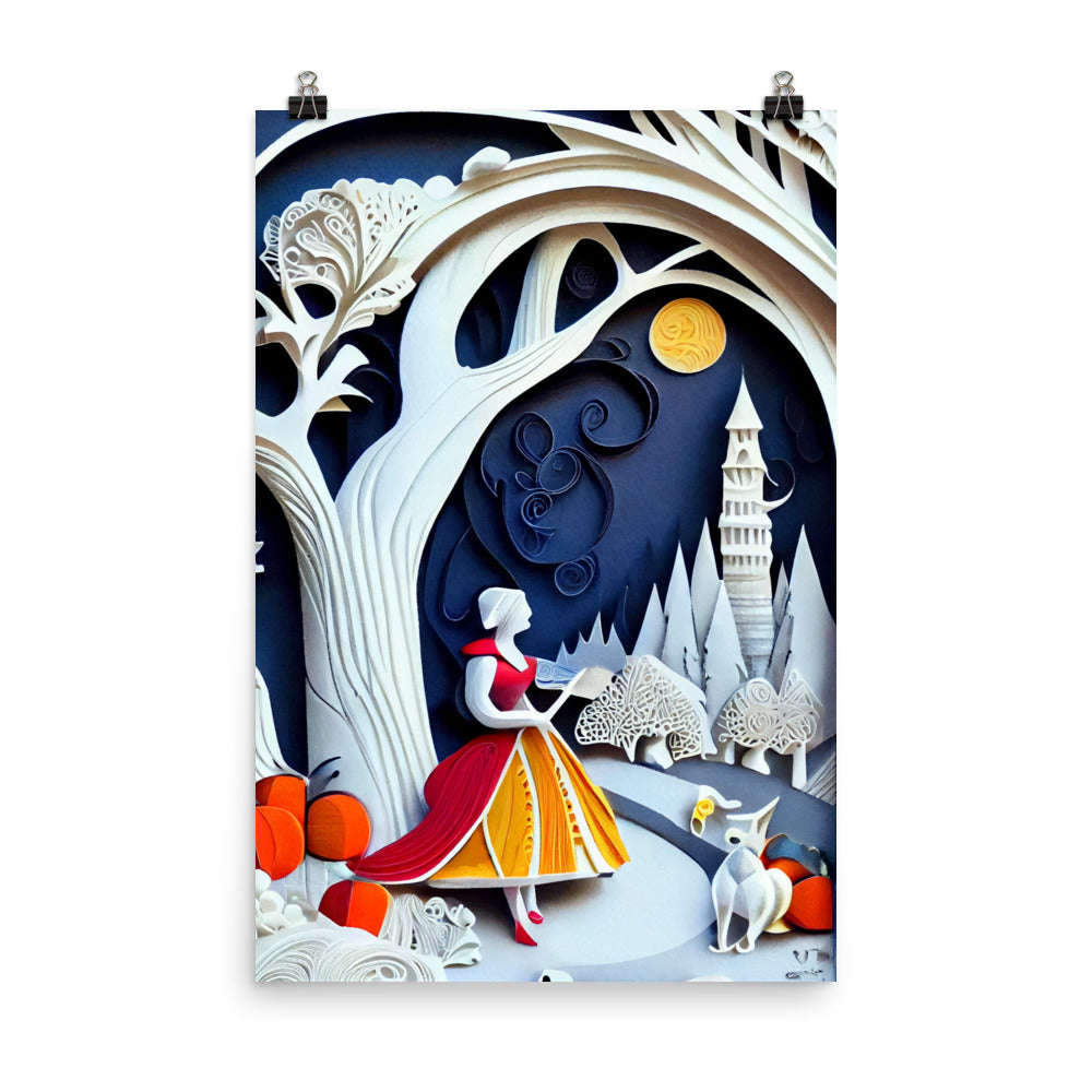 Enhanced Matte Paper Poster - Paper Art