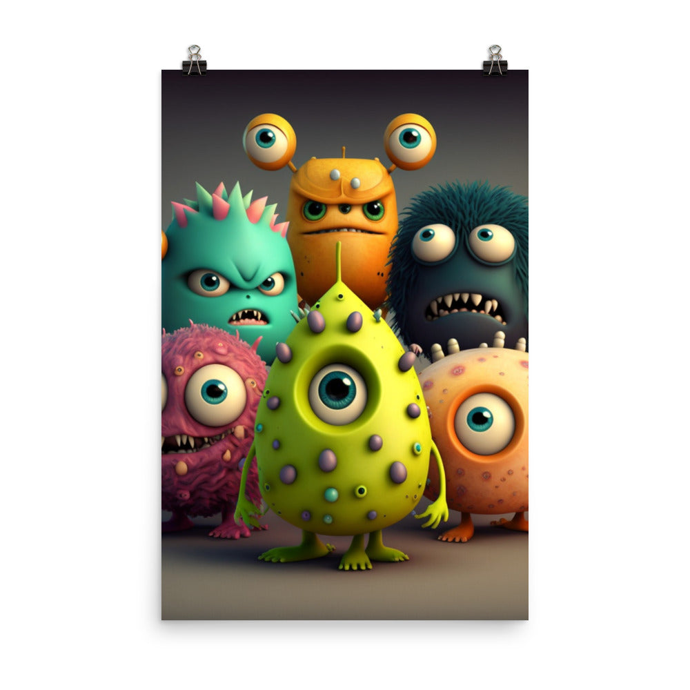 Enhanced Matte Paper Poster - Kids Room