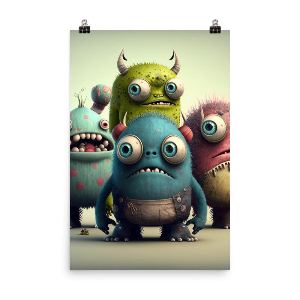 Enhanced Matte Paper Poster - Kids Room