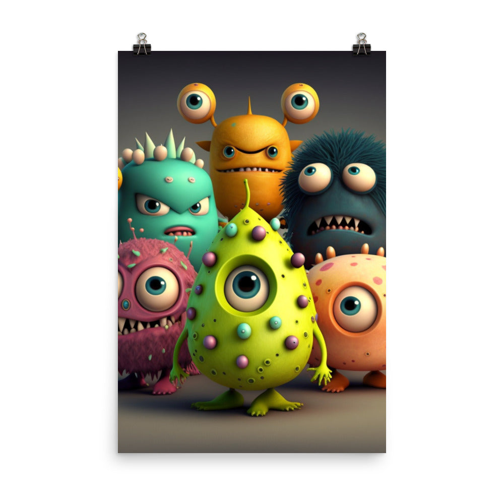 Enhanced Matte Paper Poster - Kids Room