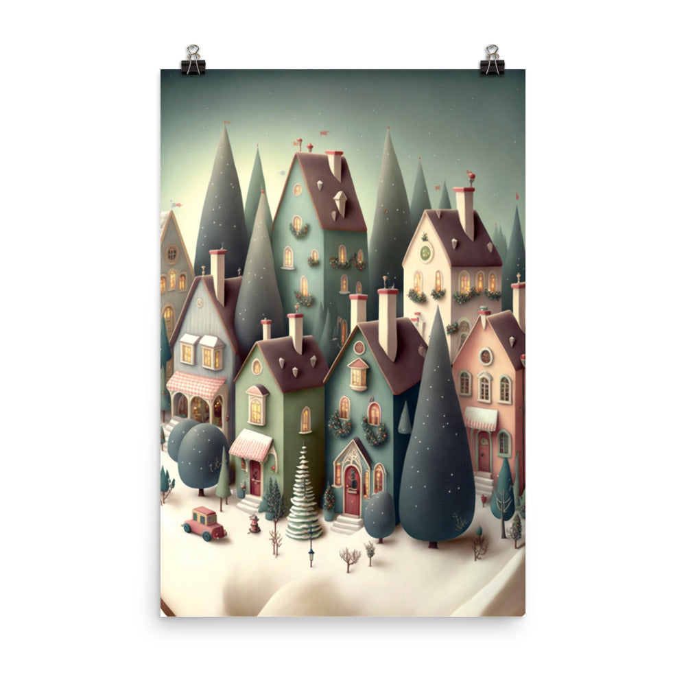 Enhanced Matte Paper Poster - Christmas
