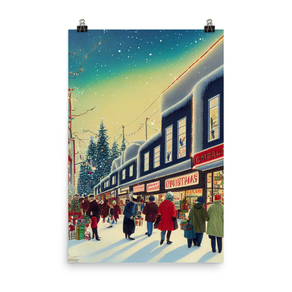 Enhanced Matte Paper Poster - Christmas