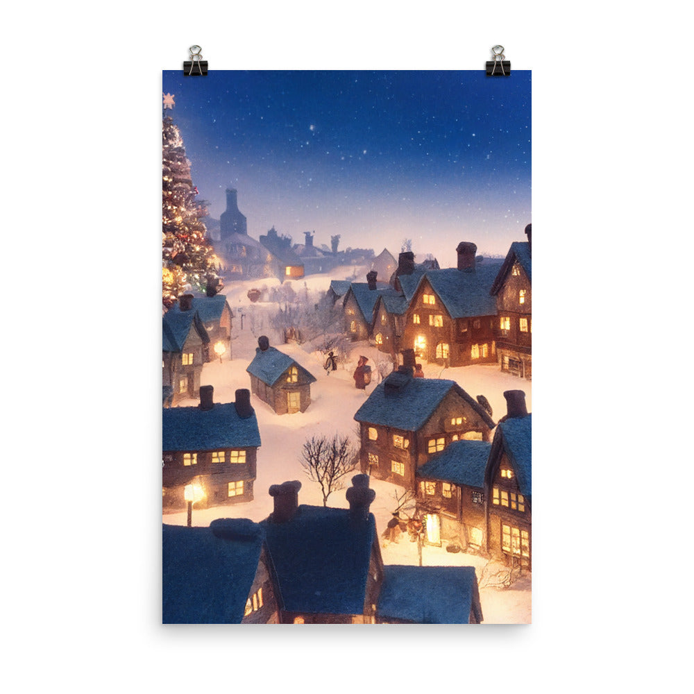 Enhanced Matte Paper Poster - Christmas