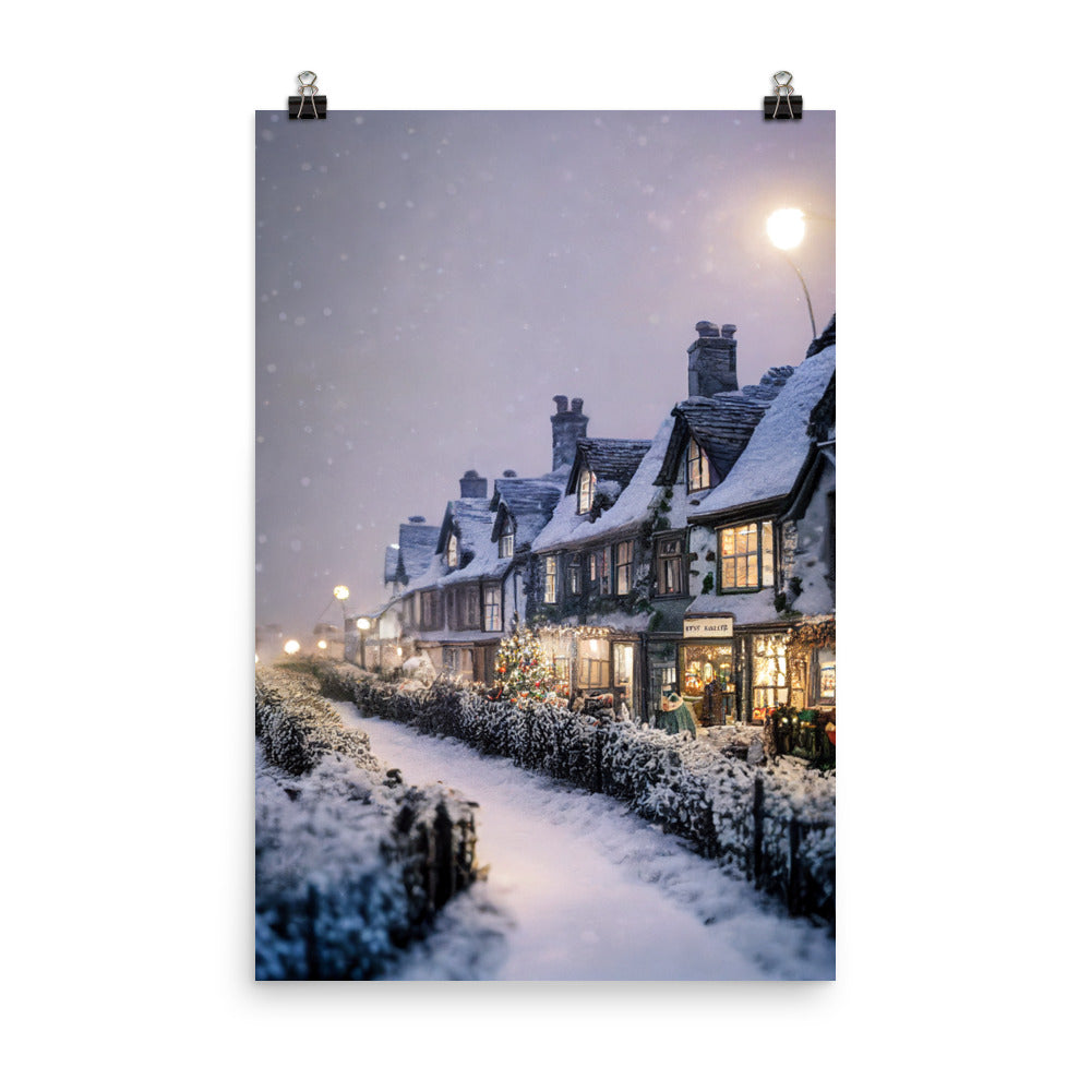 Enhanced Matte Paper Poster - Christmas