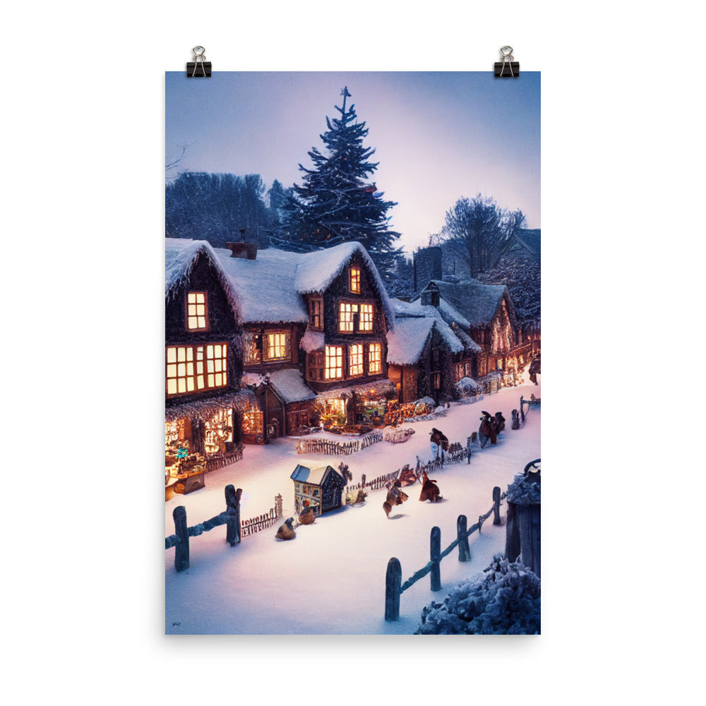Enhanced Matte Paper Poster - Christmas