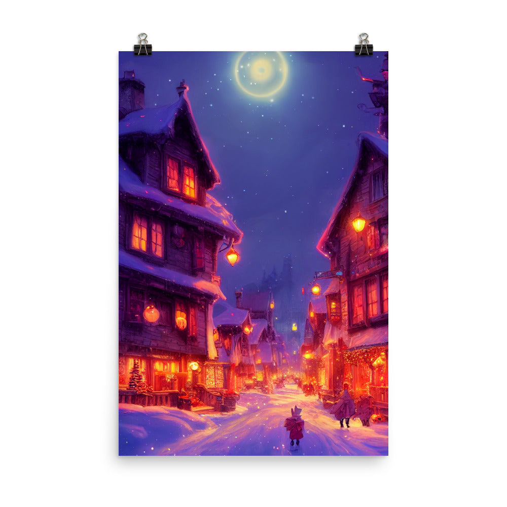 Enhanced Matte Paper Poster - Christmas