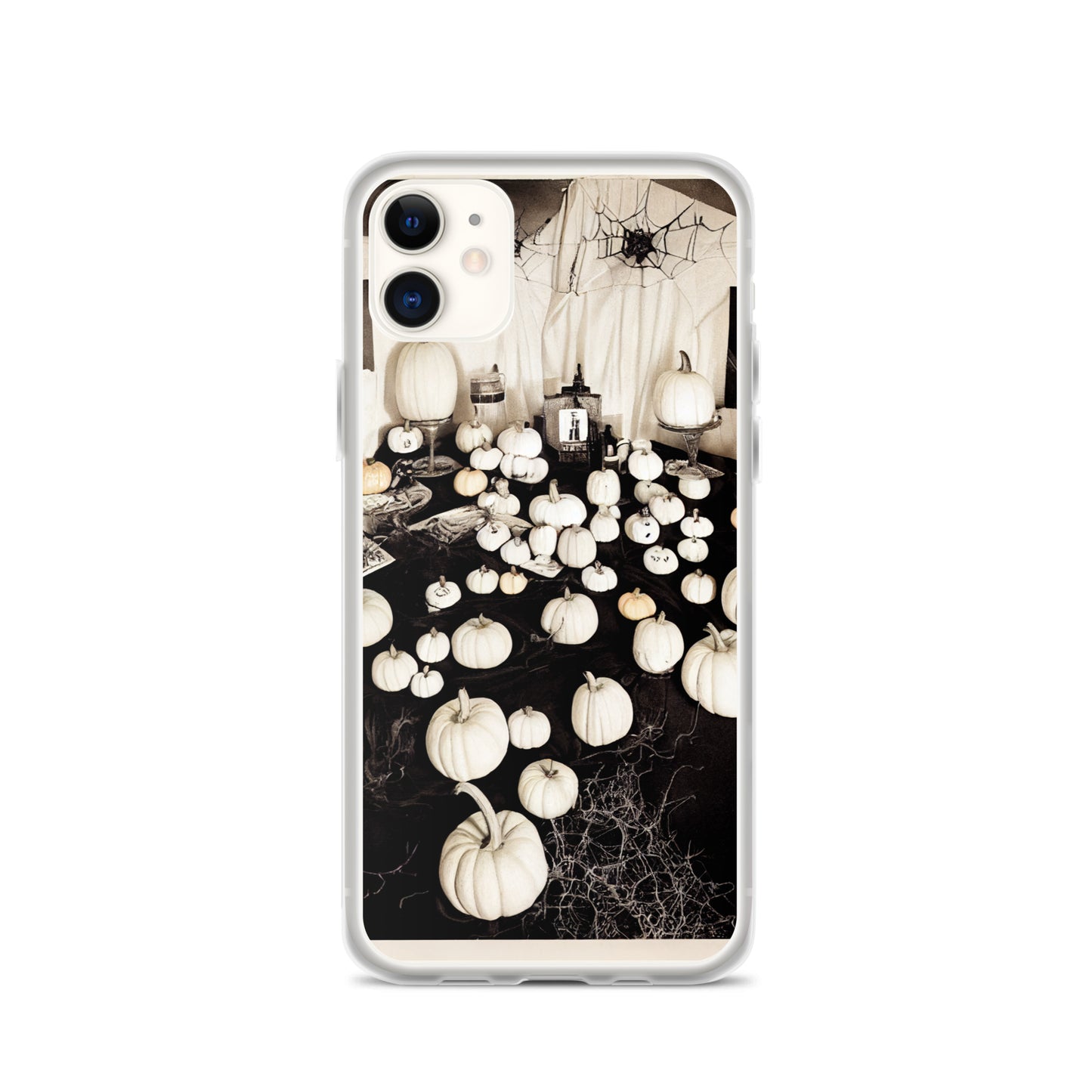 iPhone Case - Halloween White Pumpkins