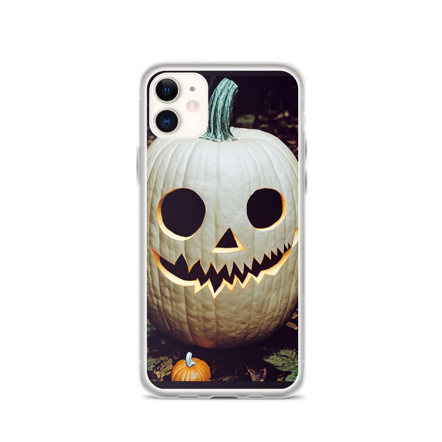 iPhone Case - Halloween White Jack-o-Lantern