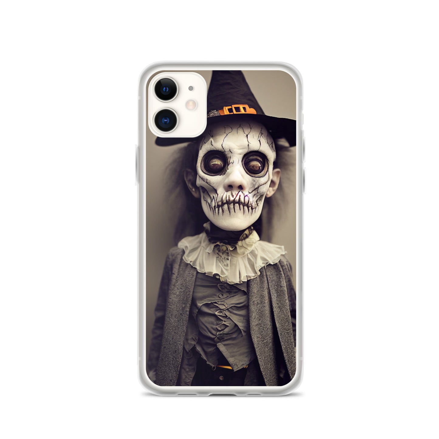 iPhone Case - Halloween Scary Witch Kid