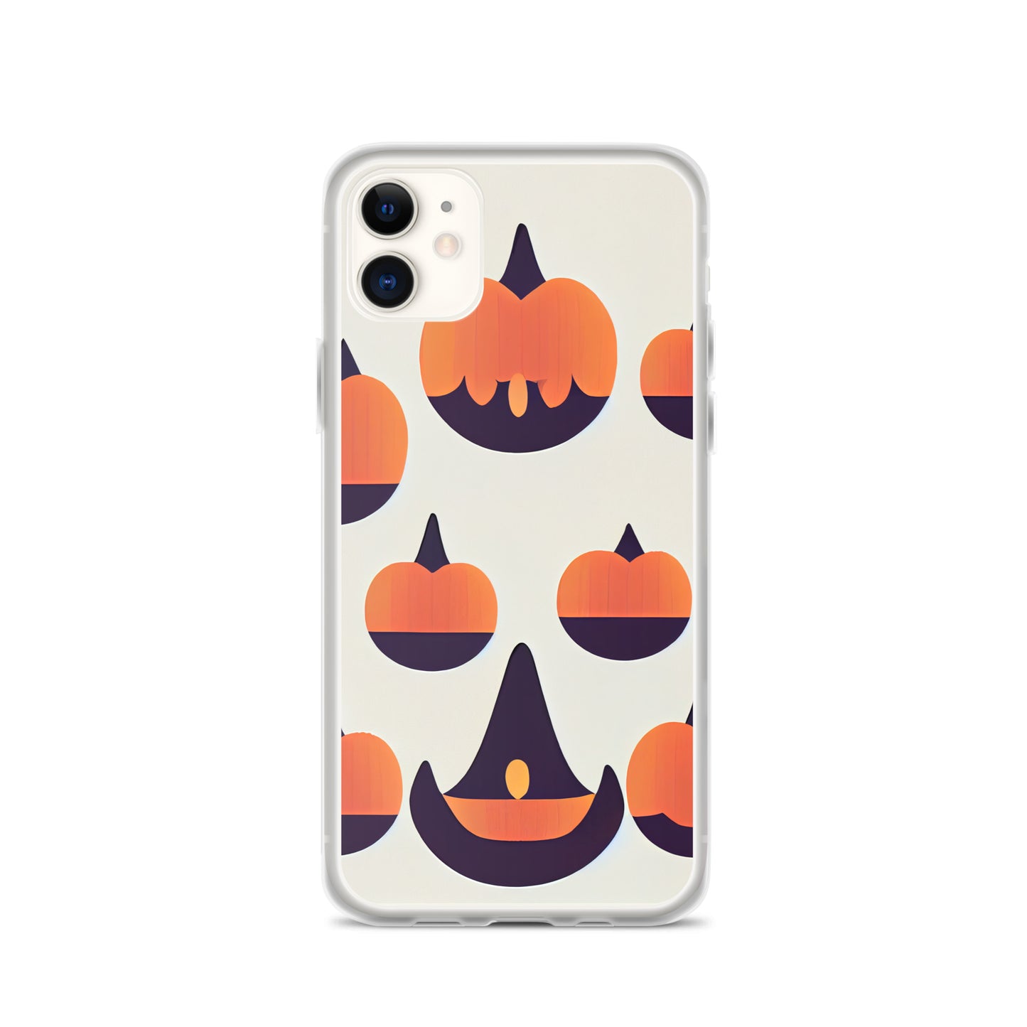 iPhone Case - Halloween Pumpkins and Witch Hats