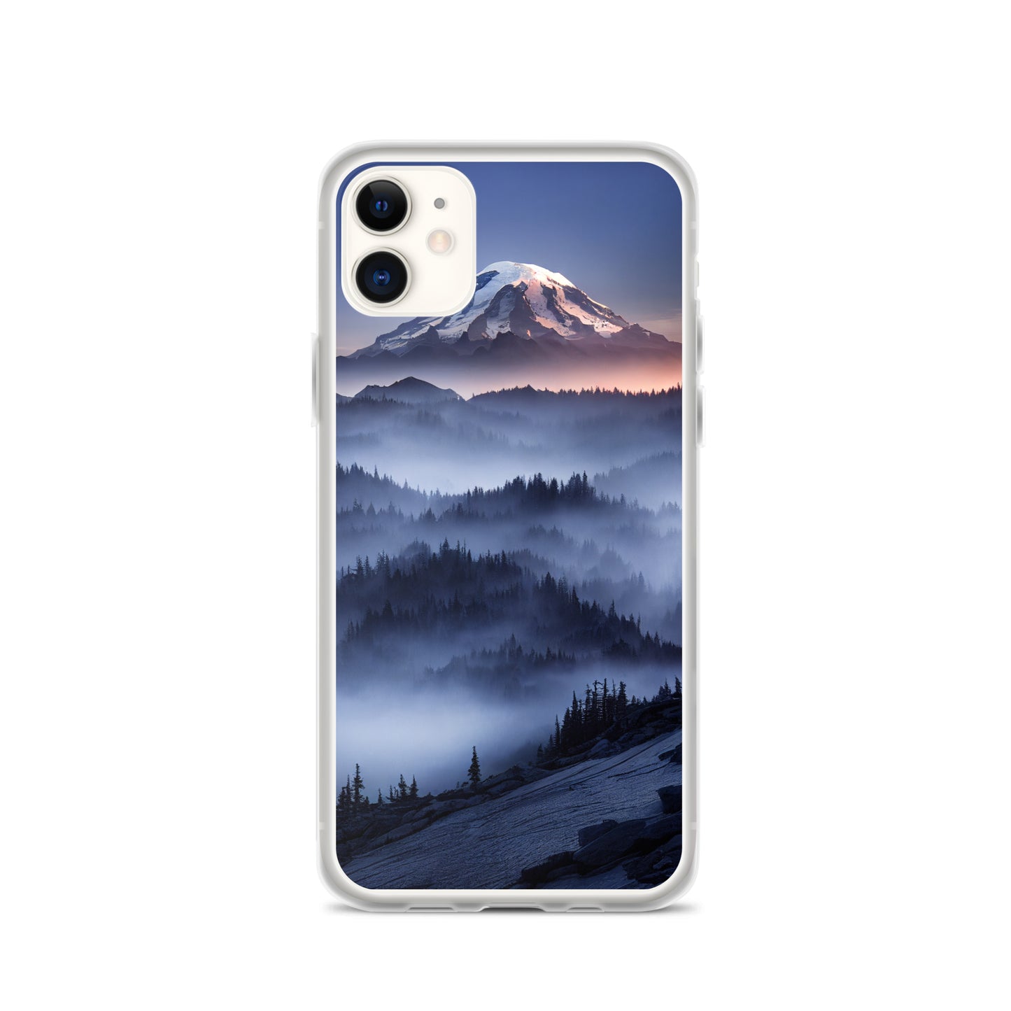 iPhone Case - Mount Rainier at Dusk