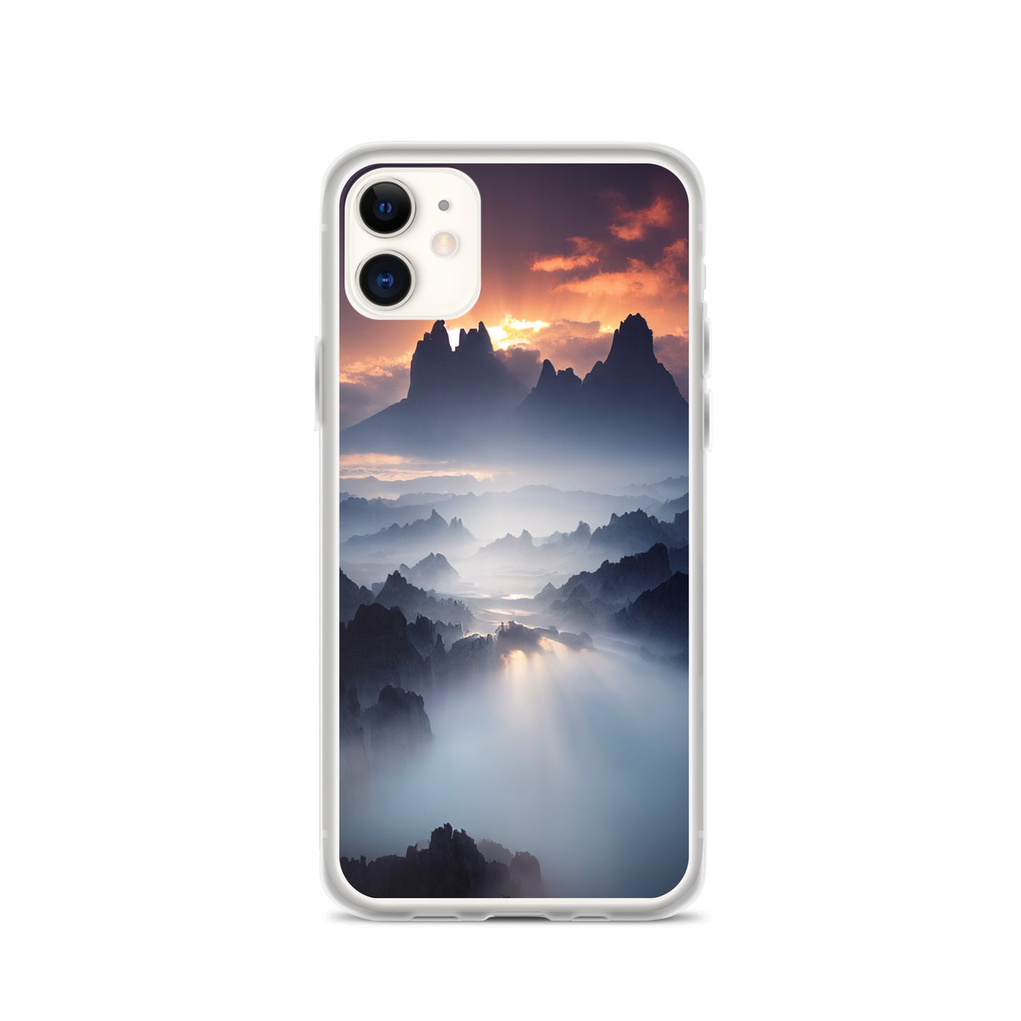 iPhone Case - Craggy Mountains Landscape