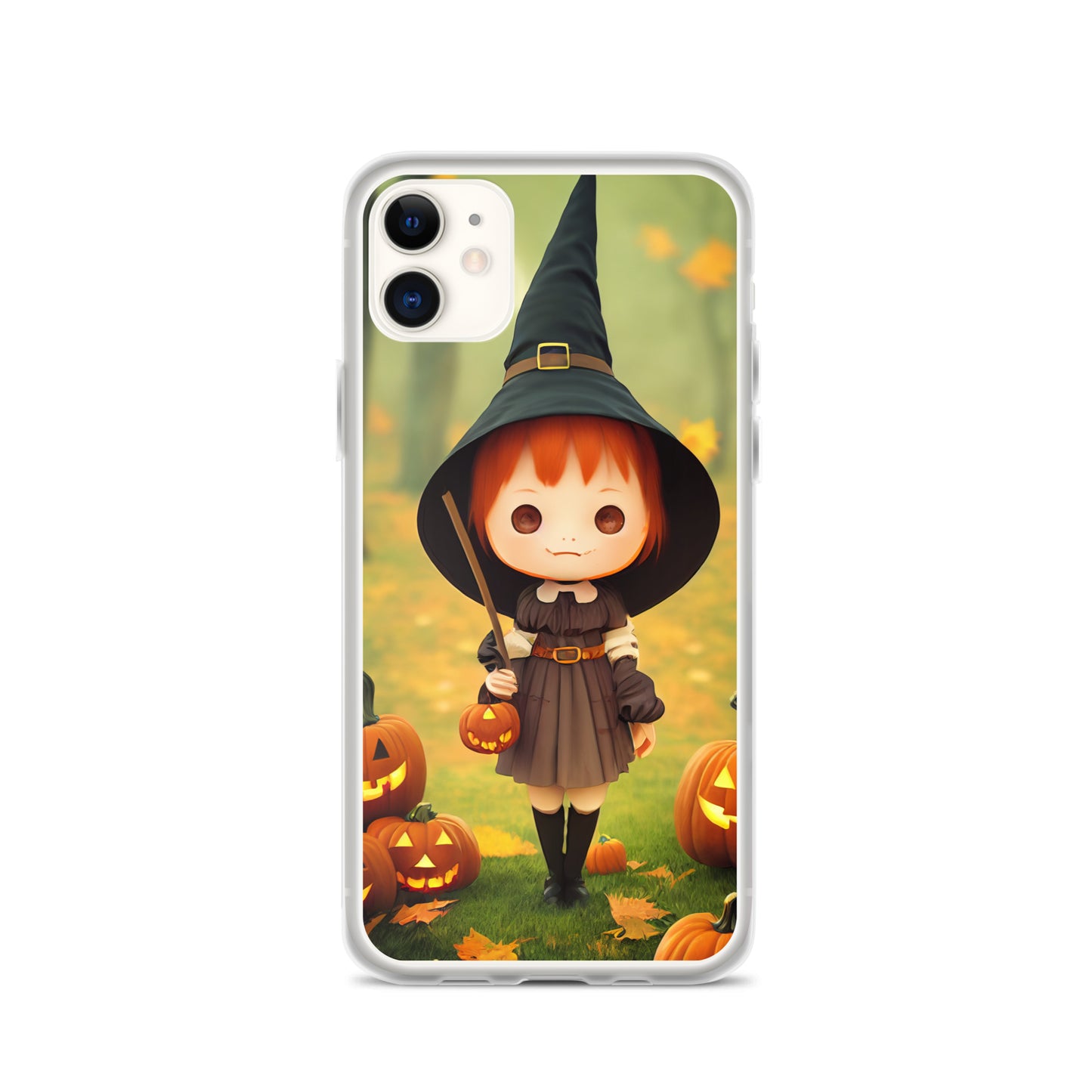 iPhone Case - Red Head Halloween Witch Girl