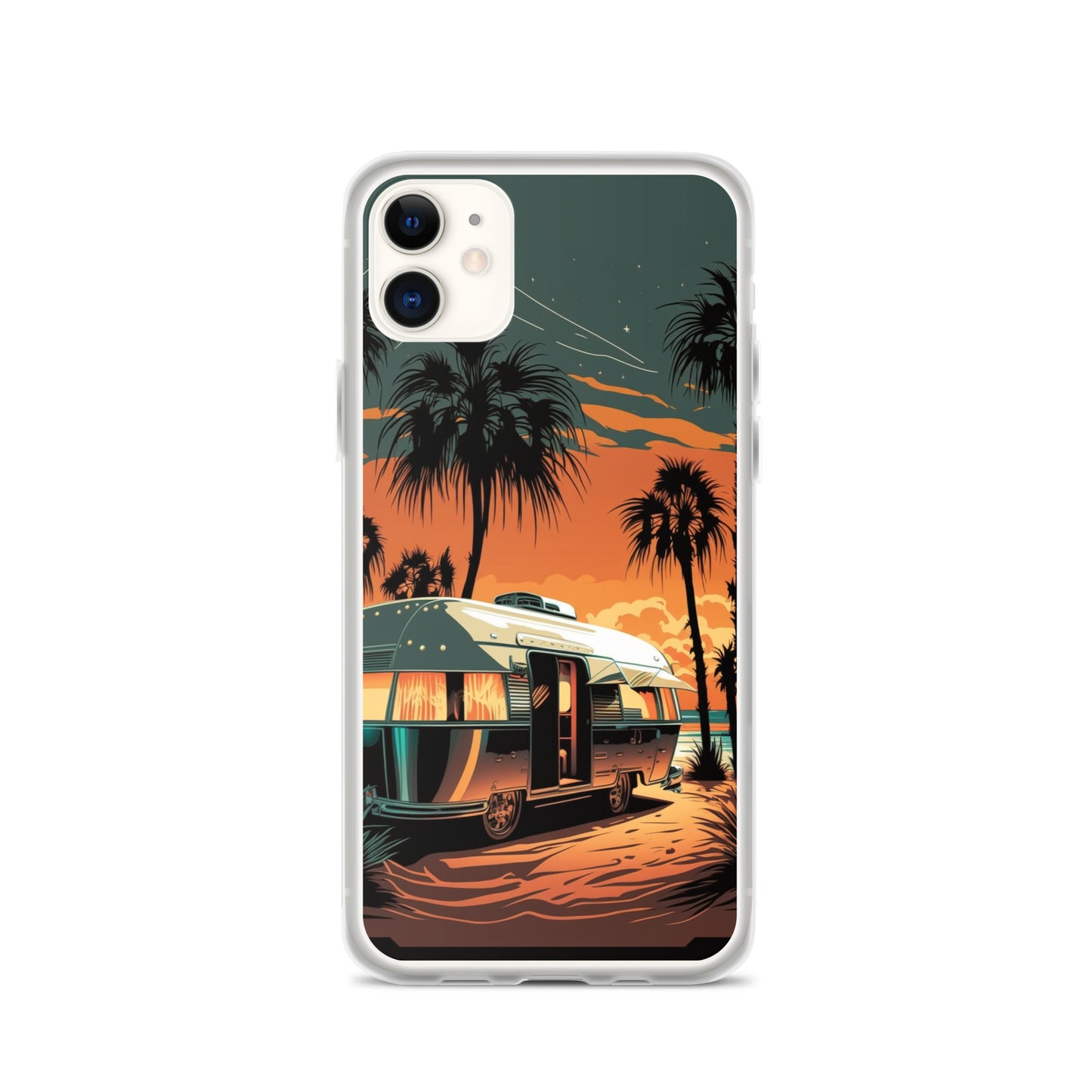 iPhone Case - Silver Beach Camper