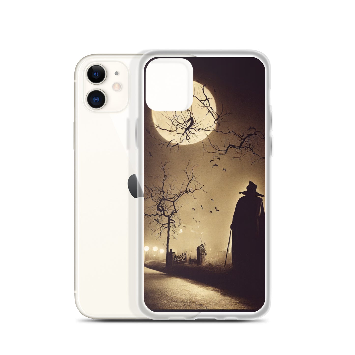 iPhone Case - Halloween Spooky Cemetery