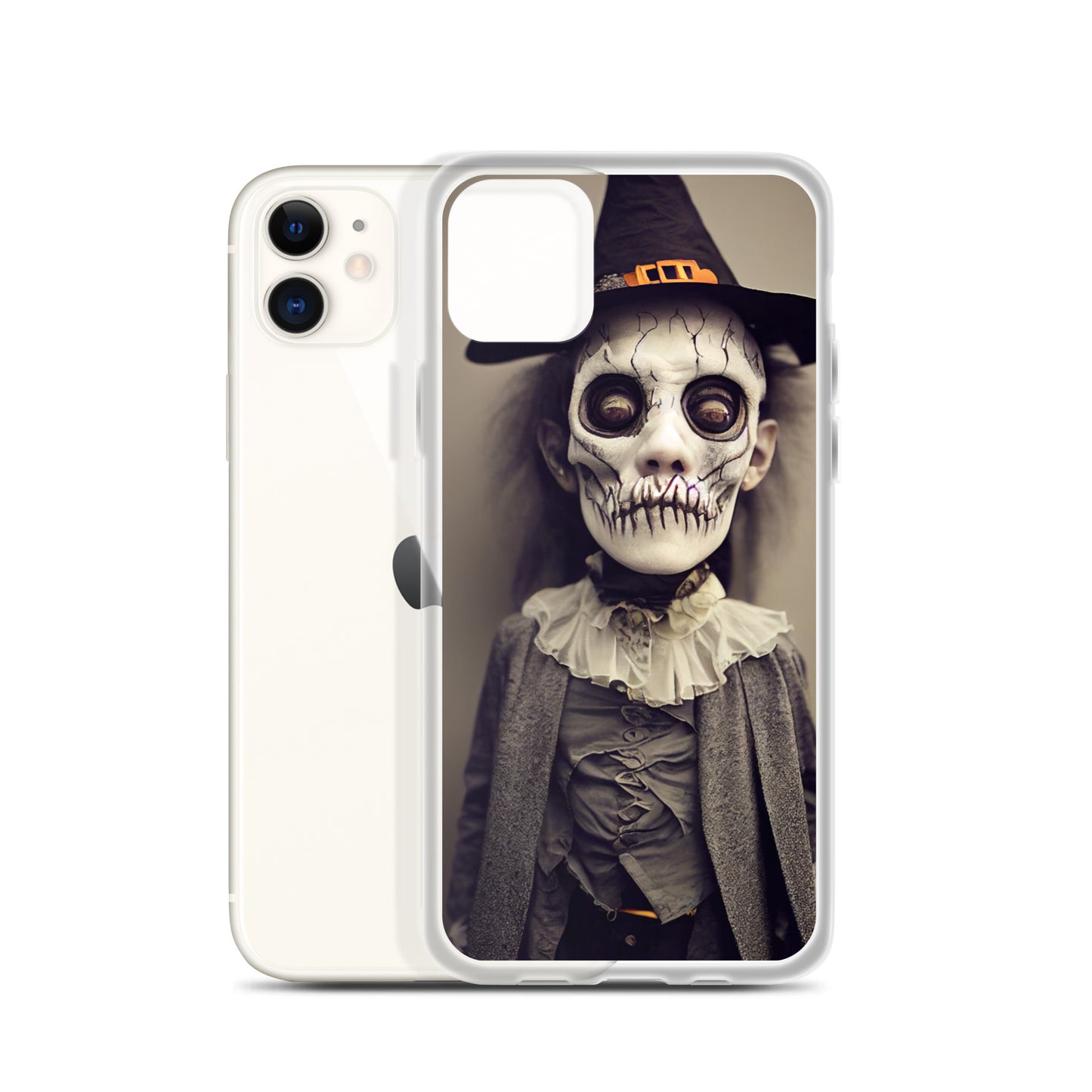 iPhone Case - Halloween Scary Witch Kid