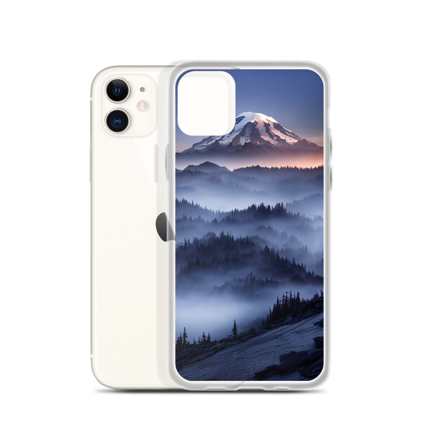 iPhone Case - Mount Rainier at Dusk