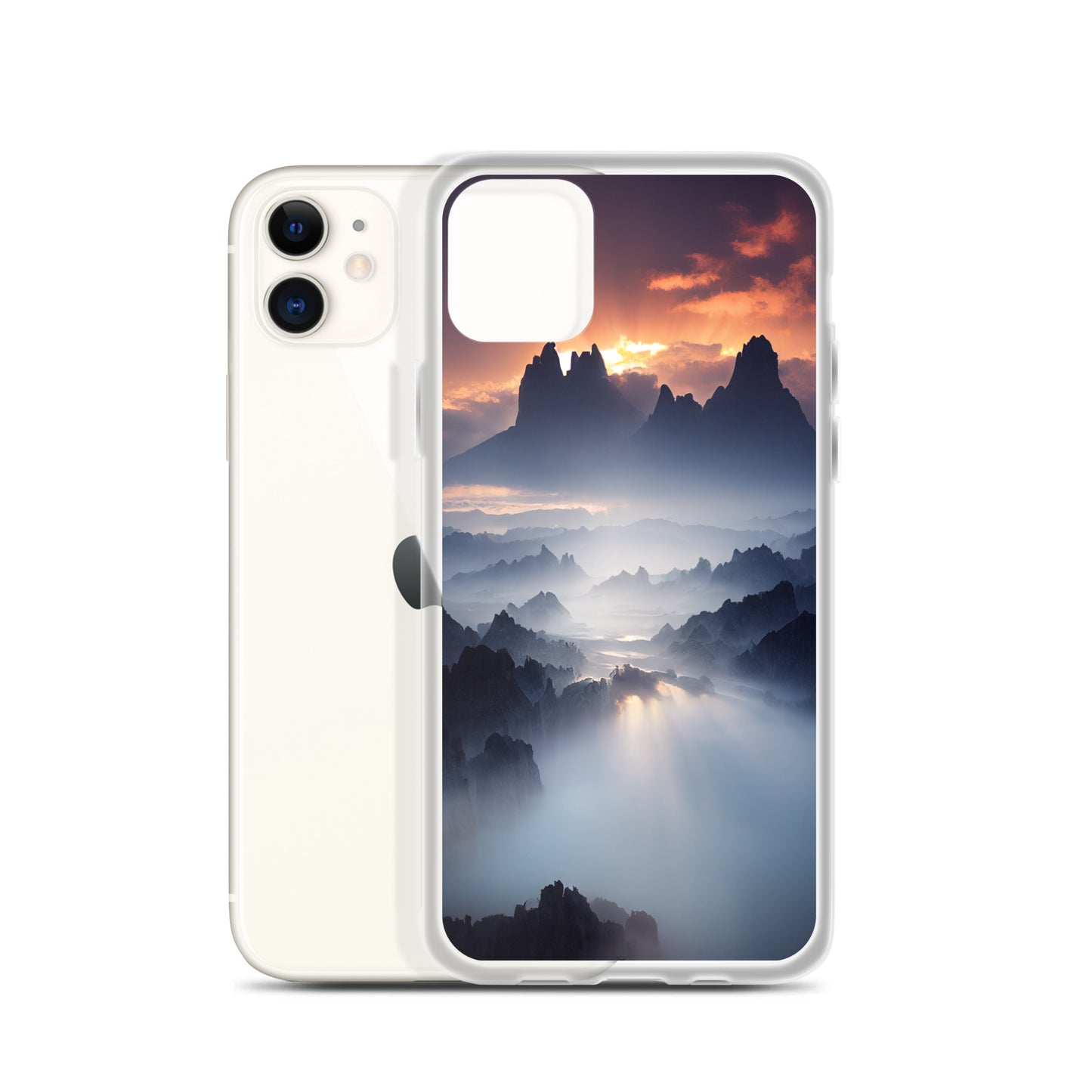 iPhone Case - Craggy Mountains Landscape