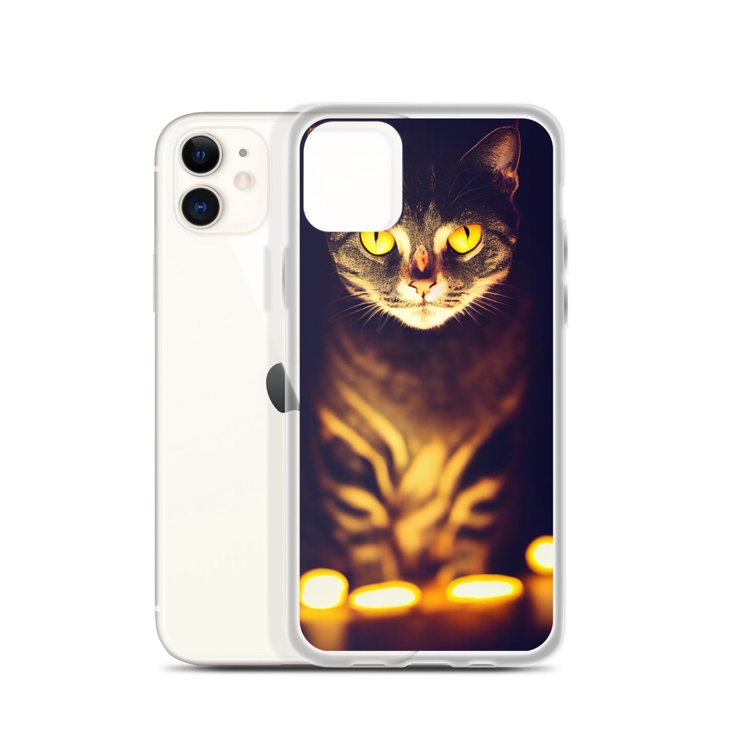 iPhone Case - Candle Lit Cat