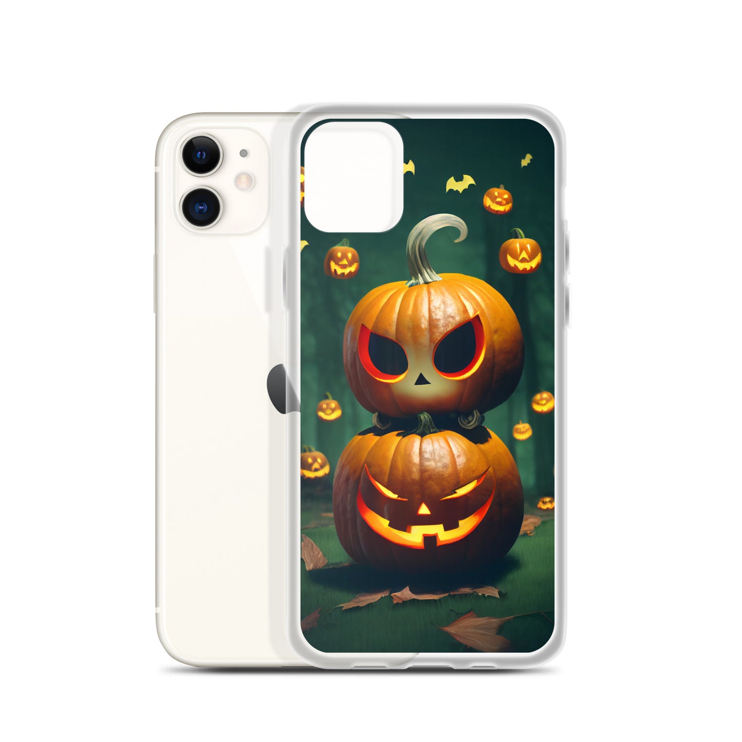 iPhone Case - Stacked Halloween Jack-o-Lanterns
