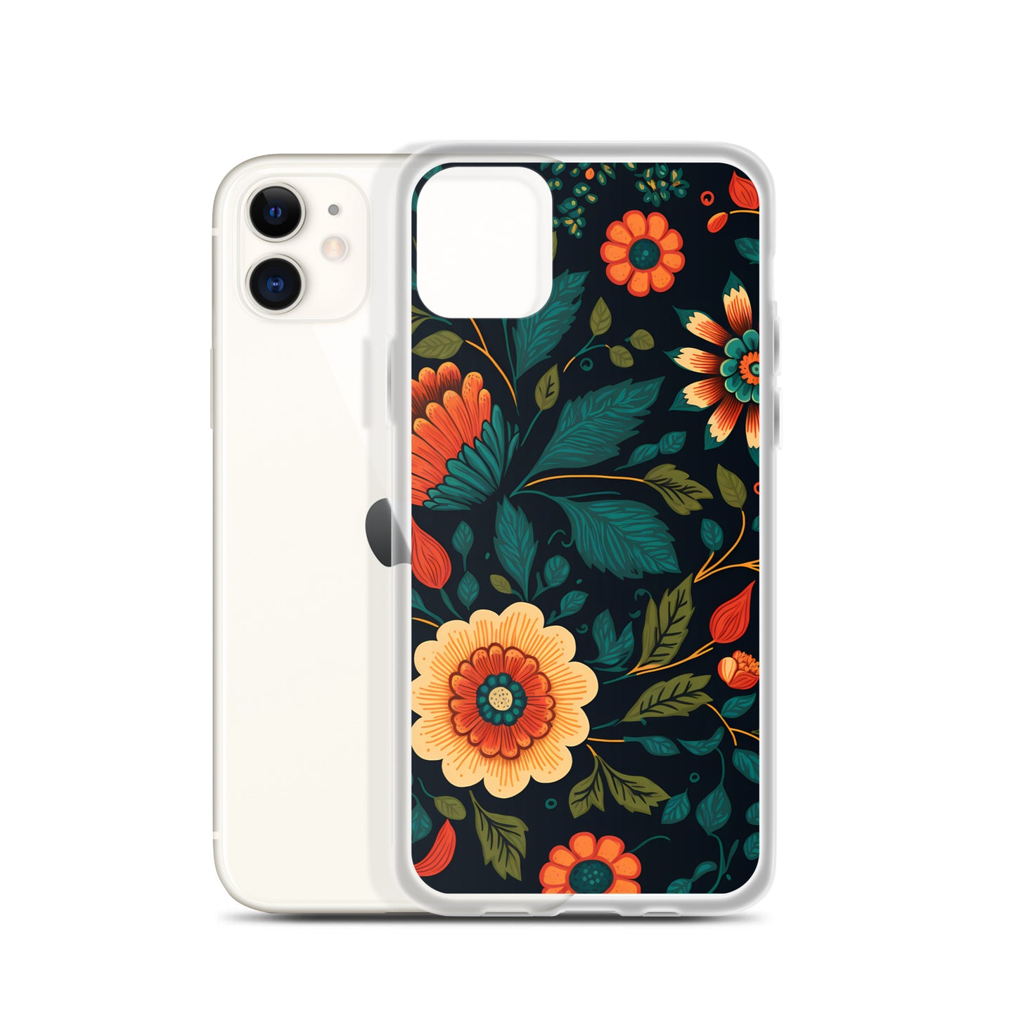 iPhone Case - Orange Florals