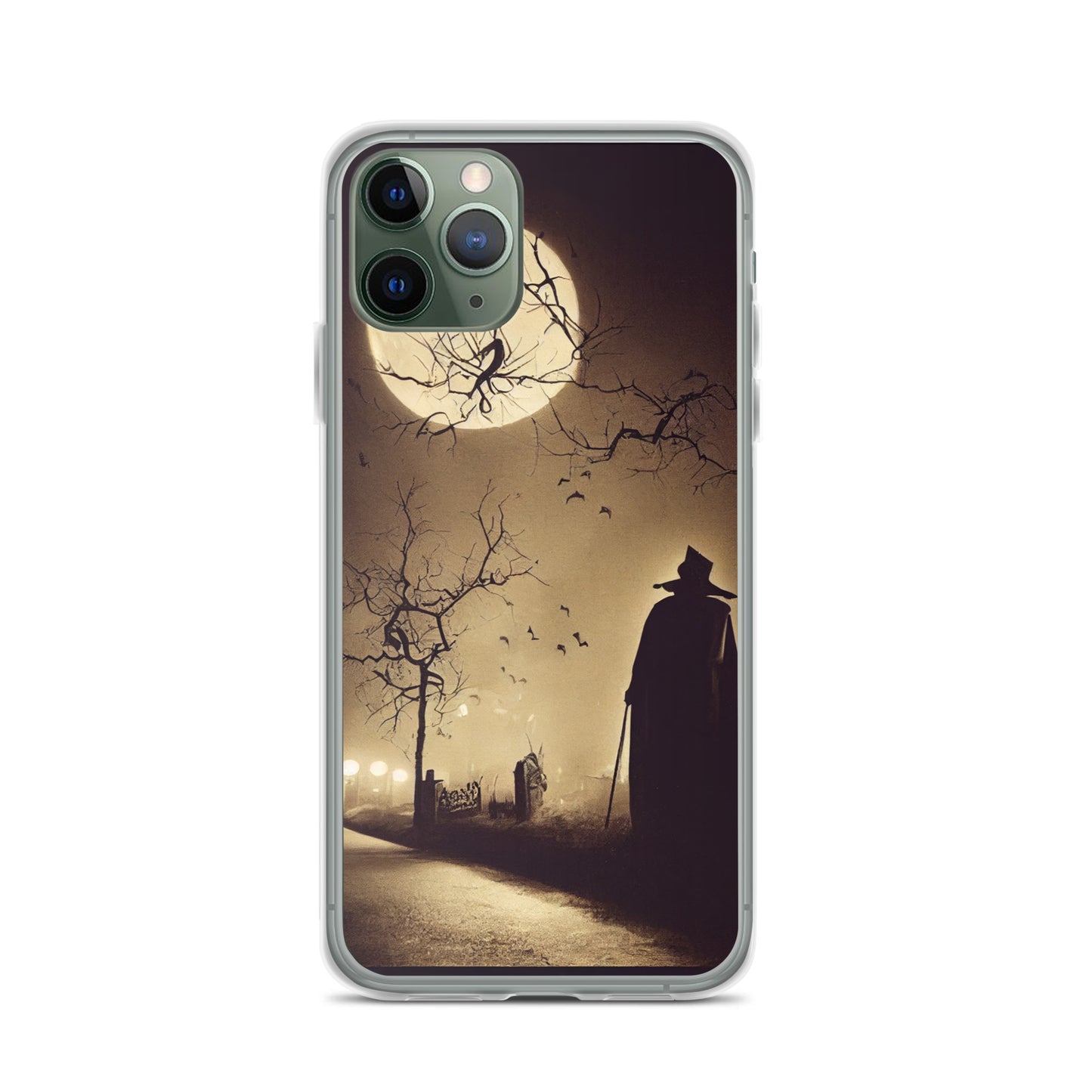 iPhone Case - Halloween Spooky Cemetery