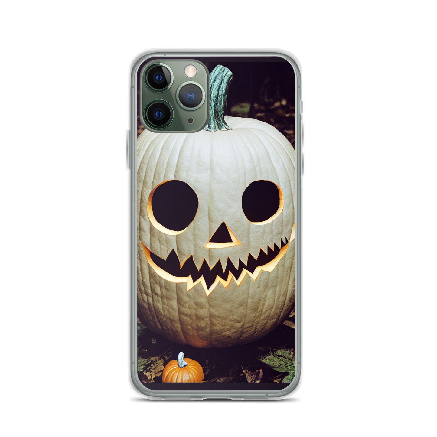 iPhone Case - Halloween White Jack-o-Lantern
