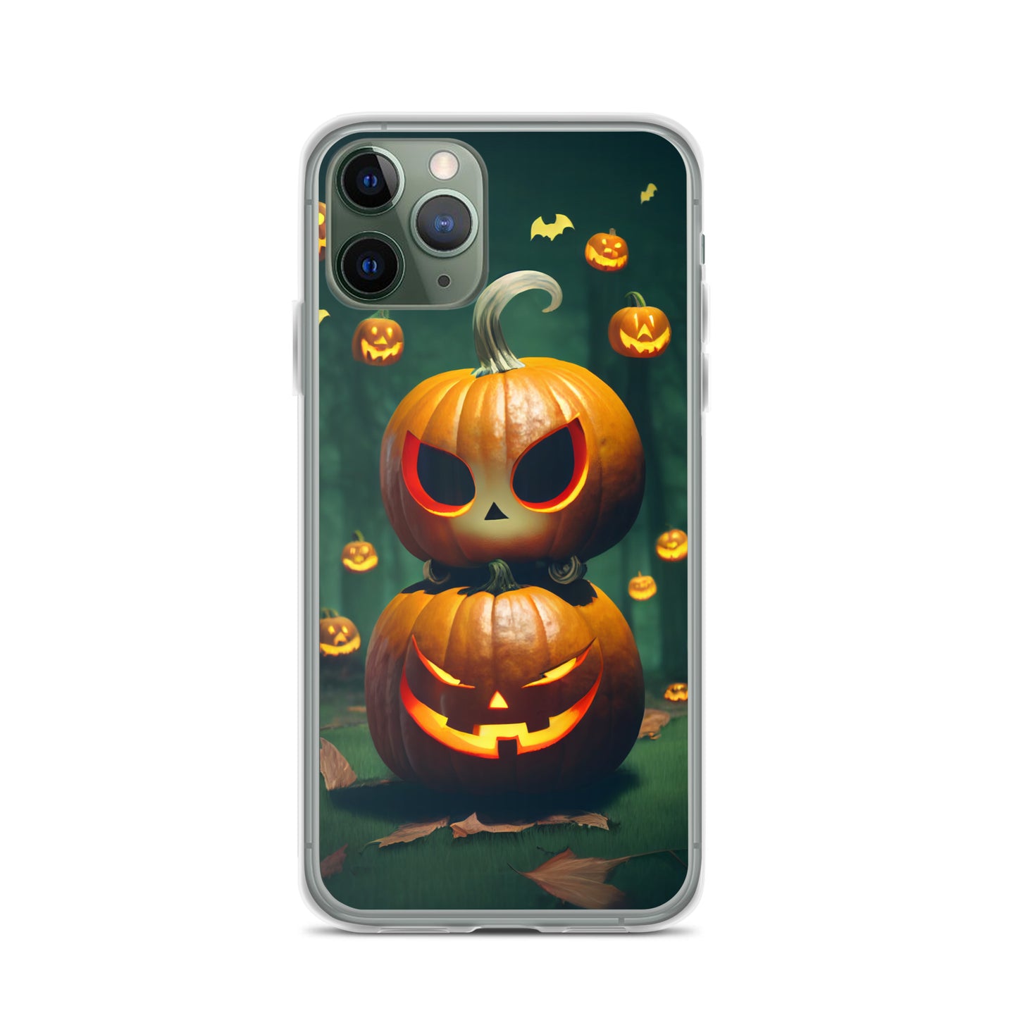 iPhone Case - Stacked Halloween Jack-o-Lanterns