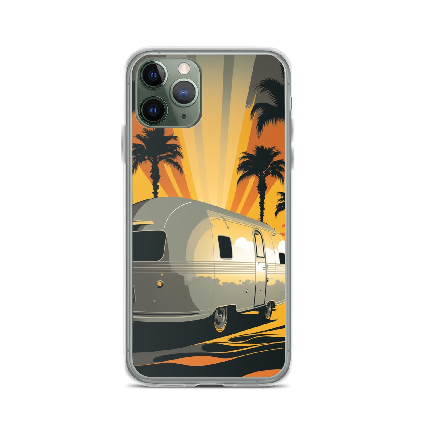 iPhone Case - Sunset Rays and Camper