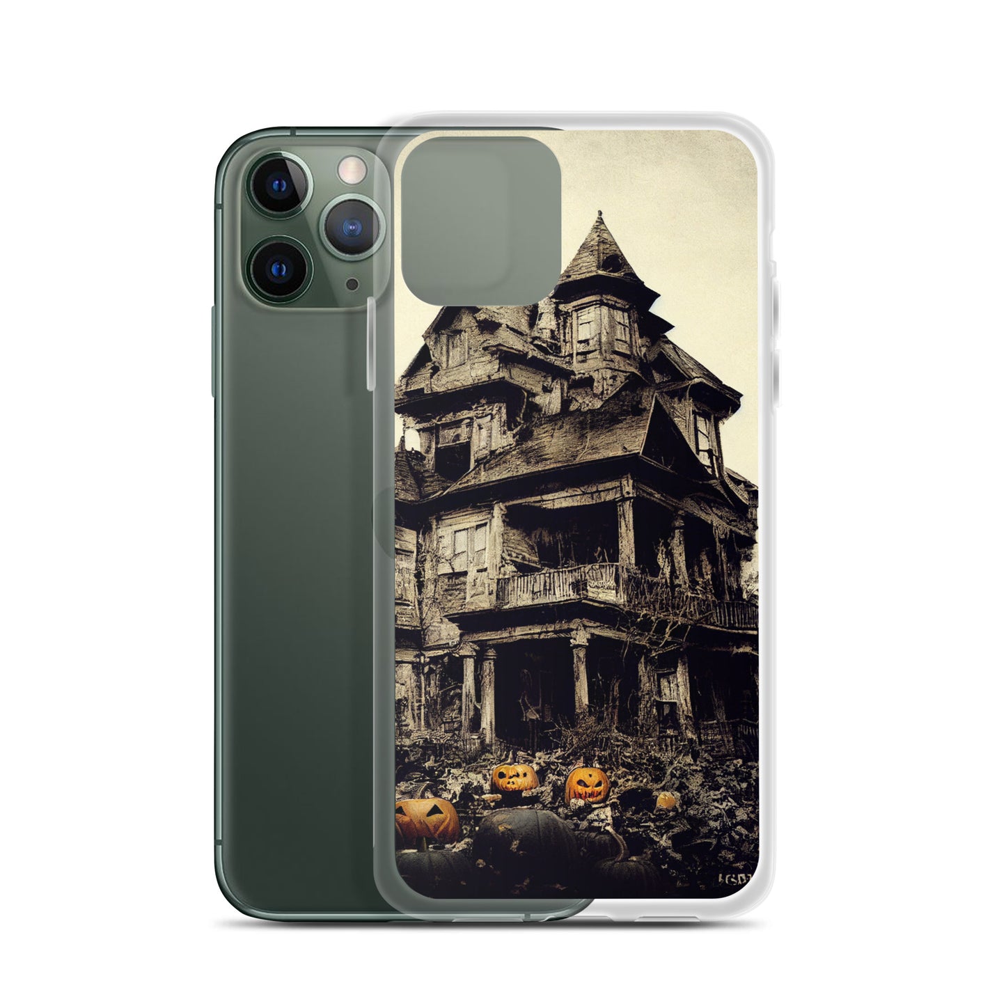 iPhone Case - Halloween Haunted House