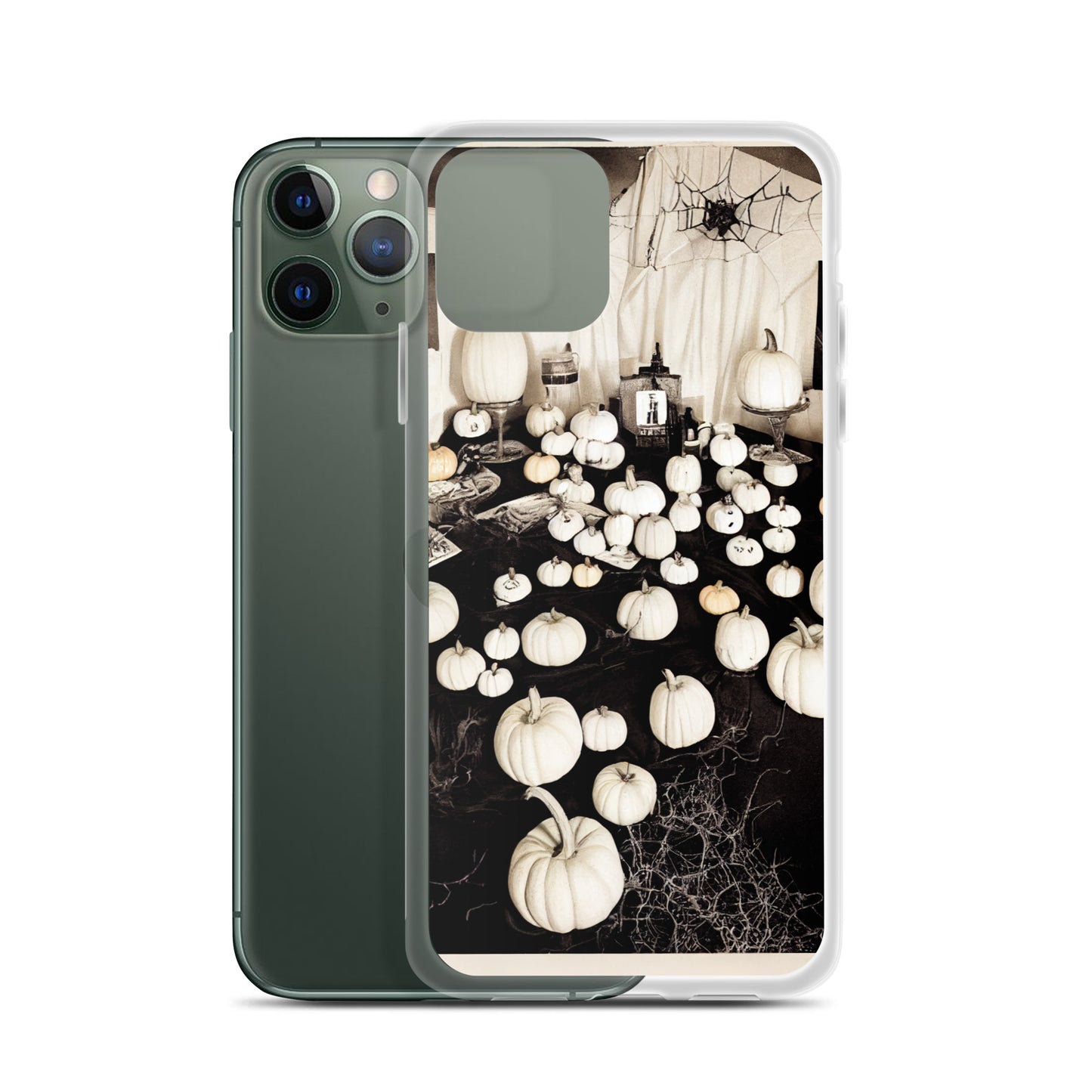 iPhone Case - Halloween White Pumpkins