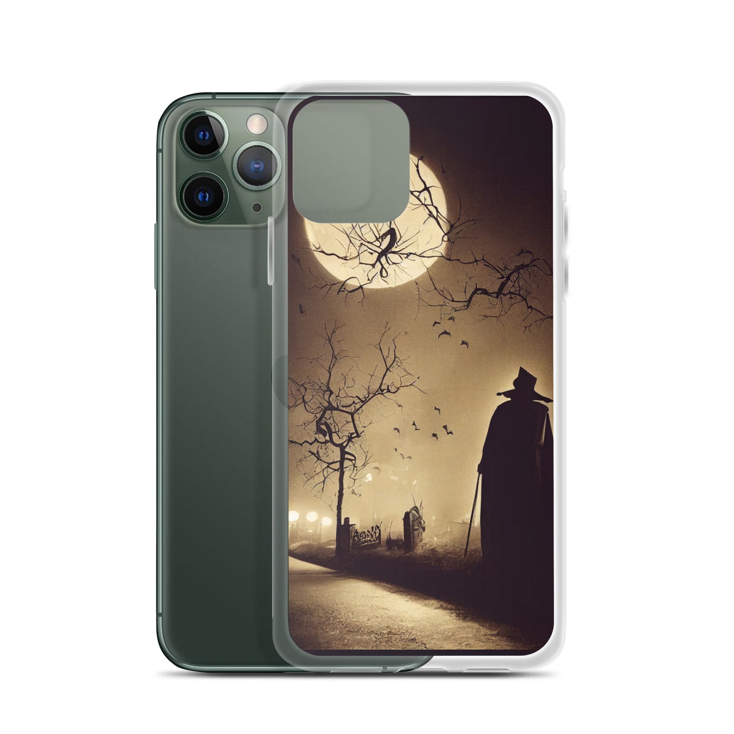 iPhone Case - Halloween Spooky Cemetery