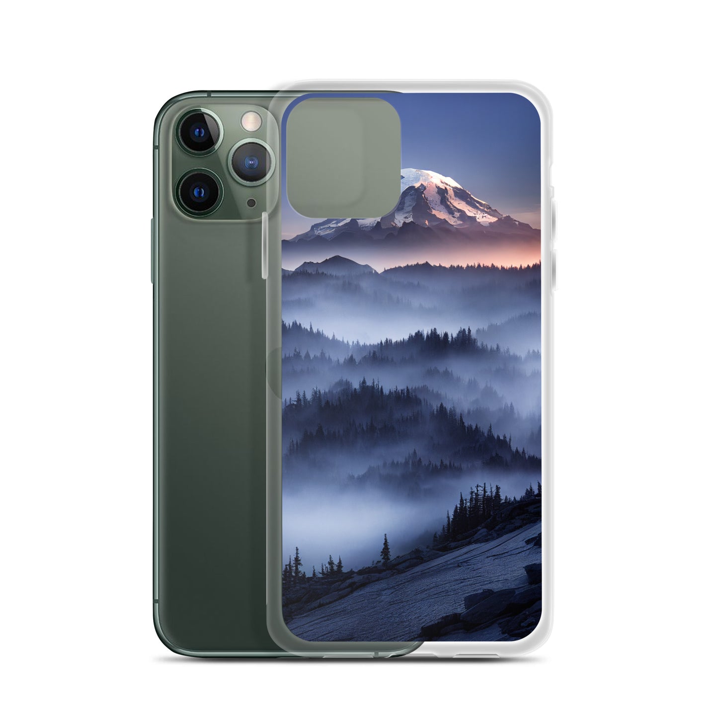 iPhone Case - Mount Rainier at Dusk