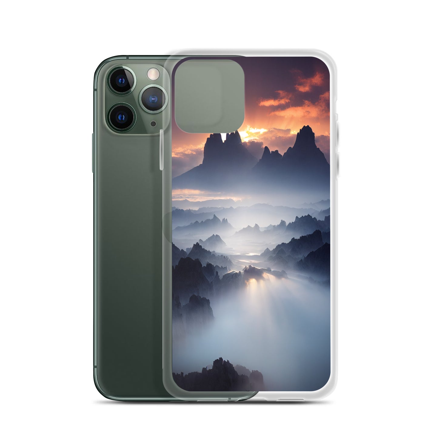 iPhone Case - Craggy Mountains Landscape