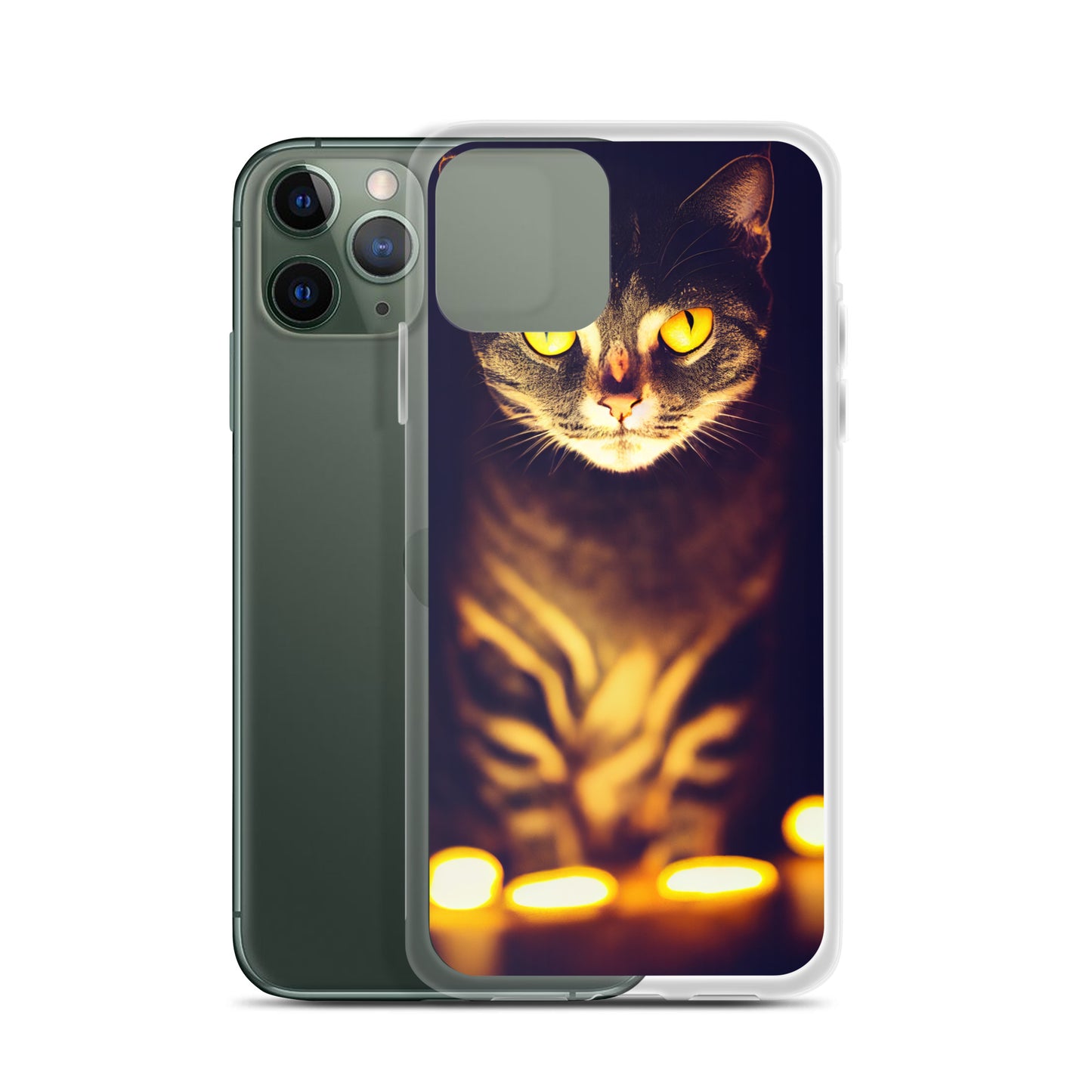 iPhone Case - Candle Lit Cat