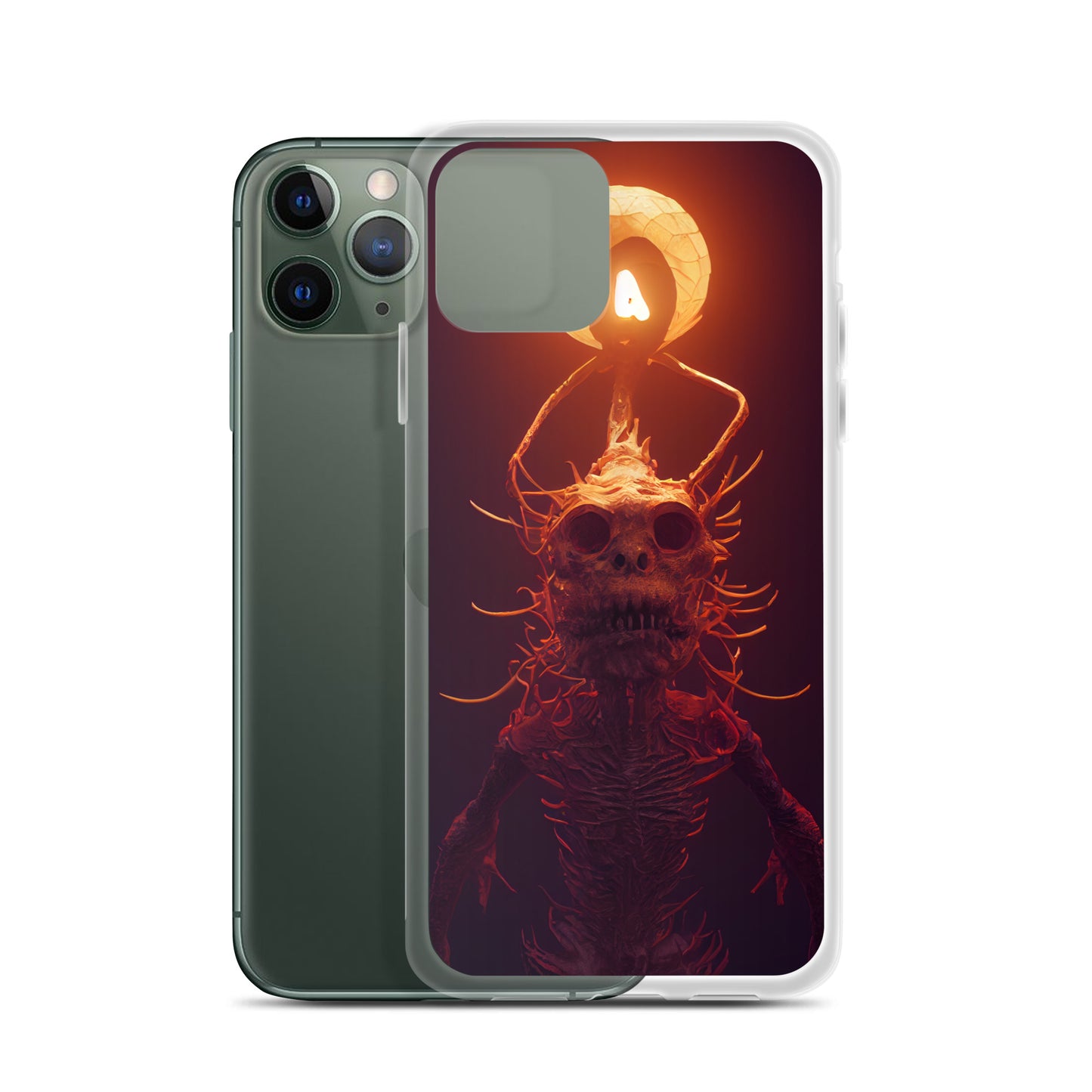 iPhone Case - Halloween Skeleton Monster