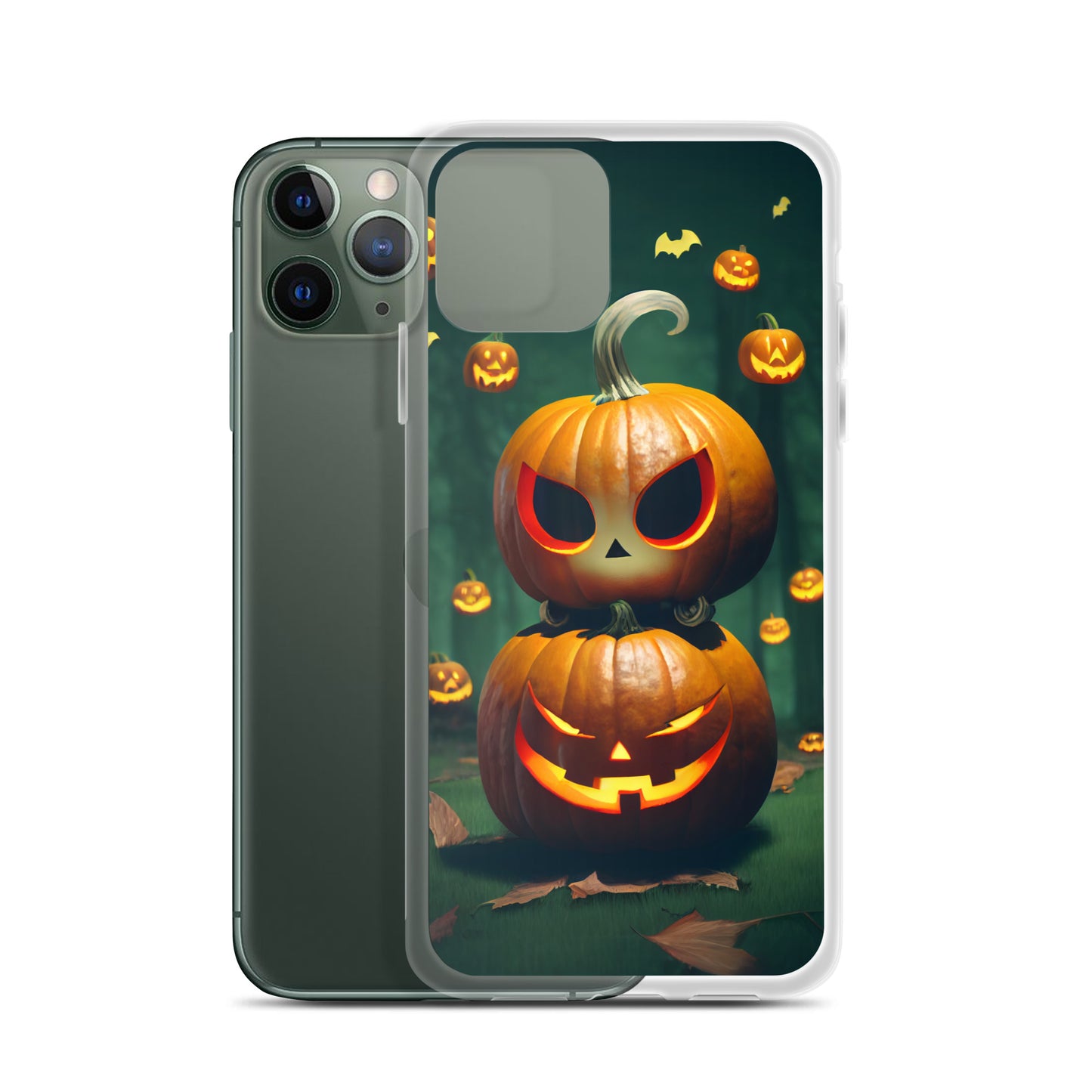 iPhone Case - Stacked Halloween Jack-o-Lanterns