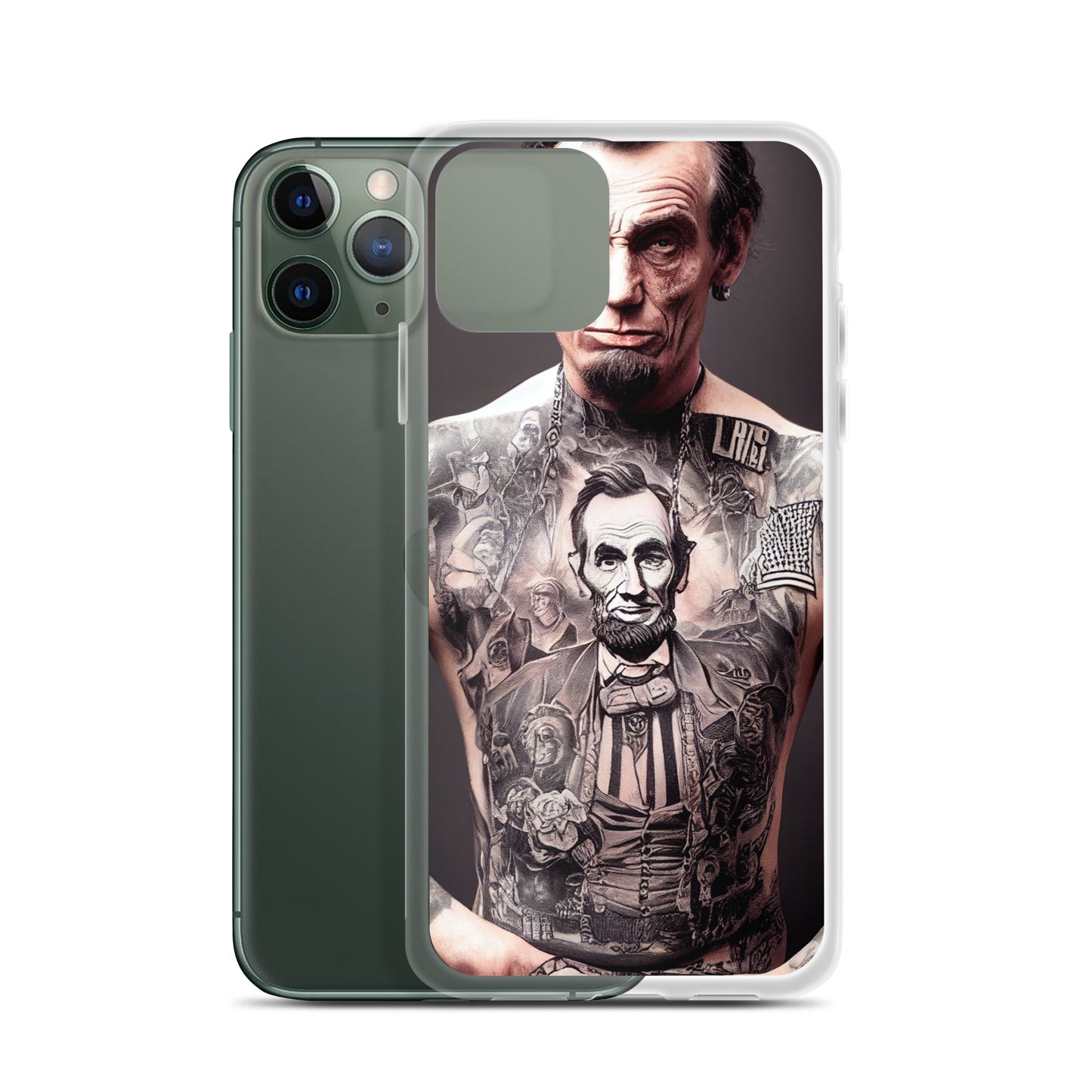 iPhone Case - Tattooed Abe Lincoln