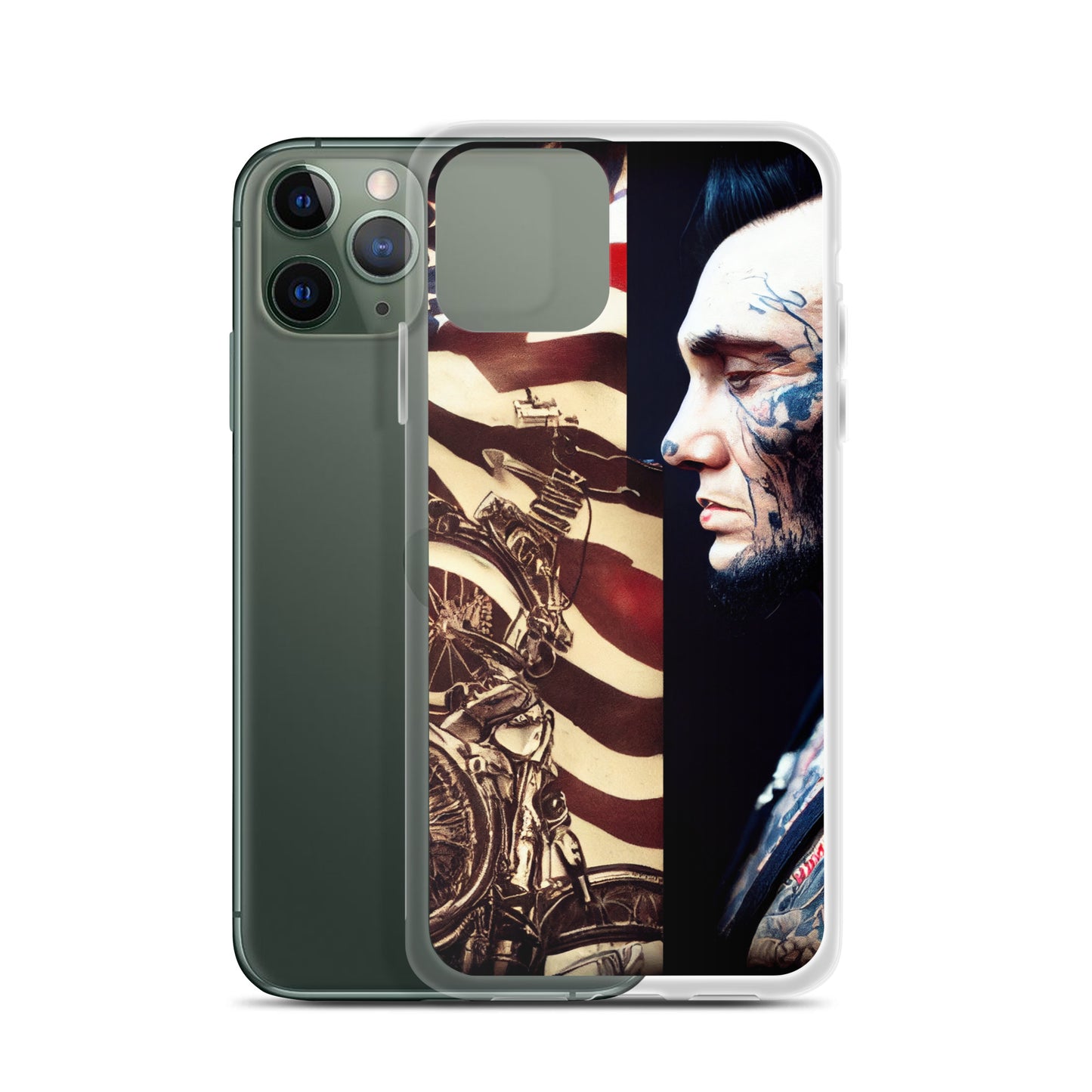 iPhone Case - Tattooed Abe Lincoln