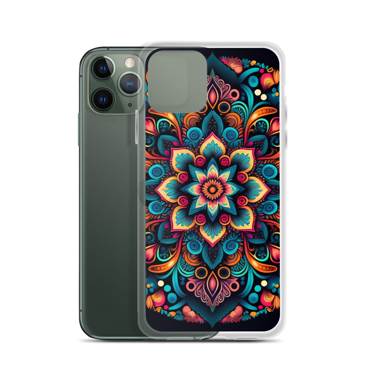 iPhone Case - Neon Mandala