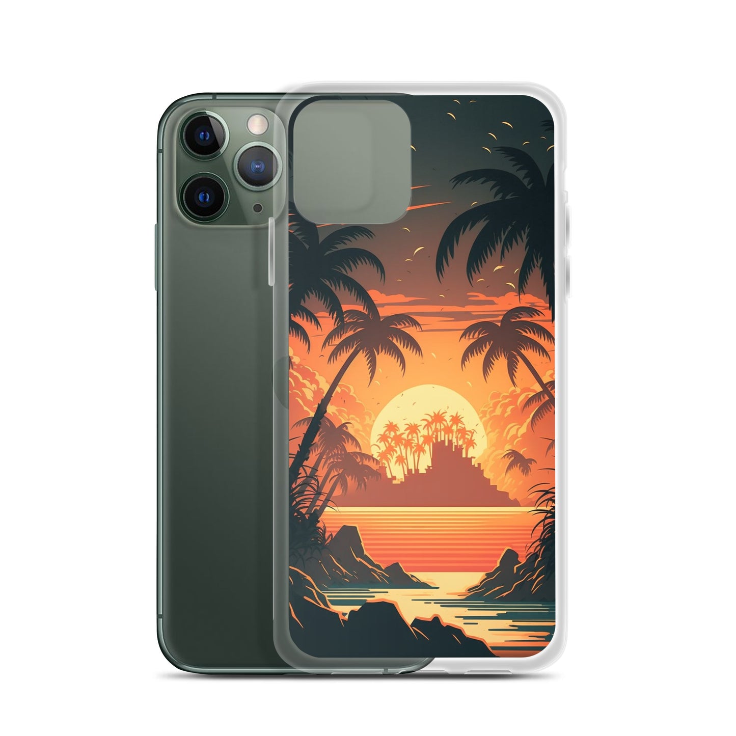 iPhone Case - Palm Island Sunset