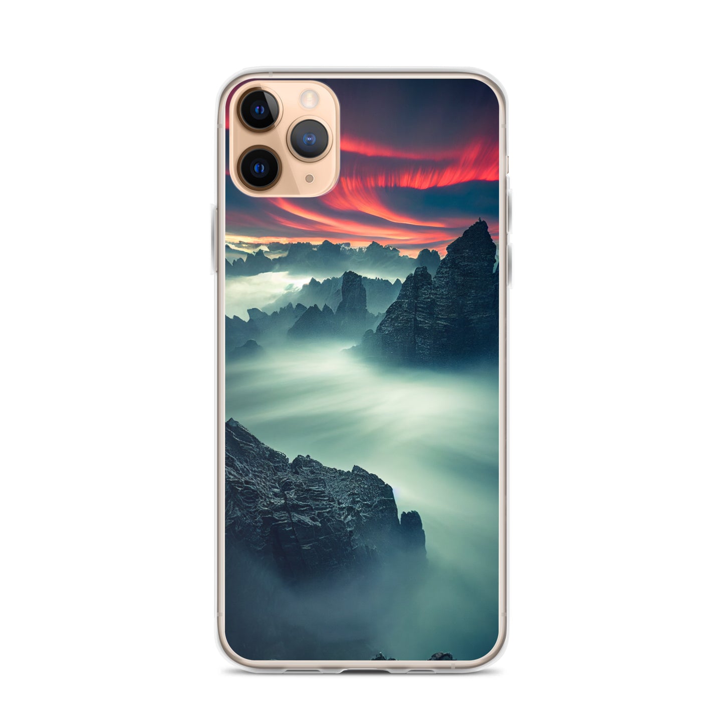 iPhone Case - Landscape - Misty Mountaintops