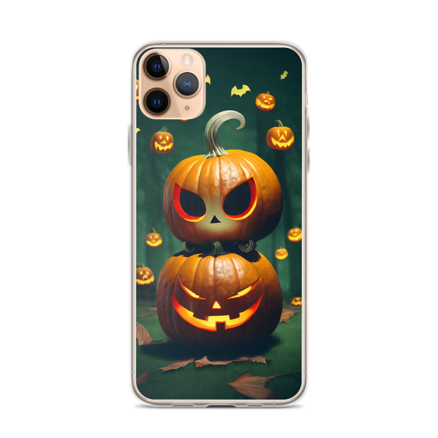 iPhone Case - Stacked Halloween Jack-o-Lanterns