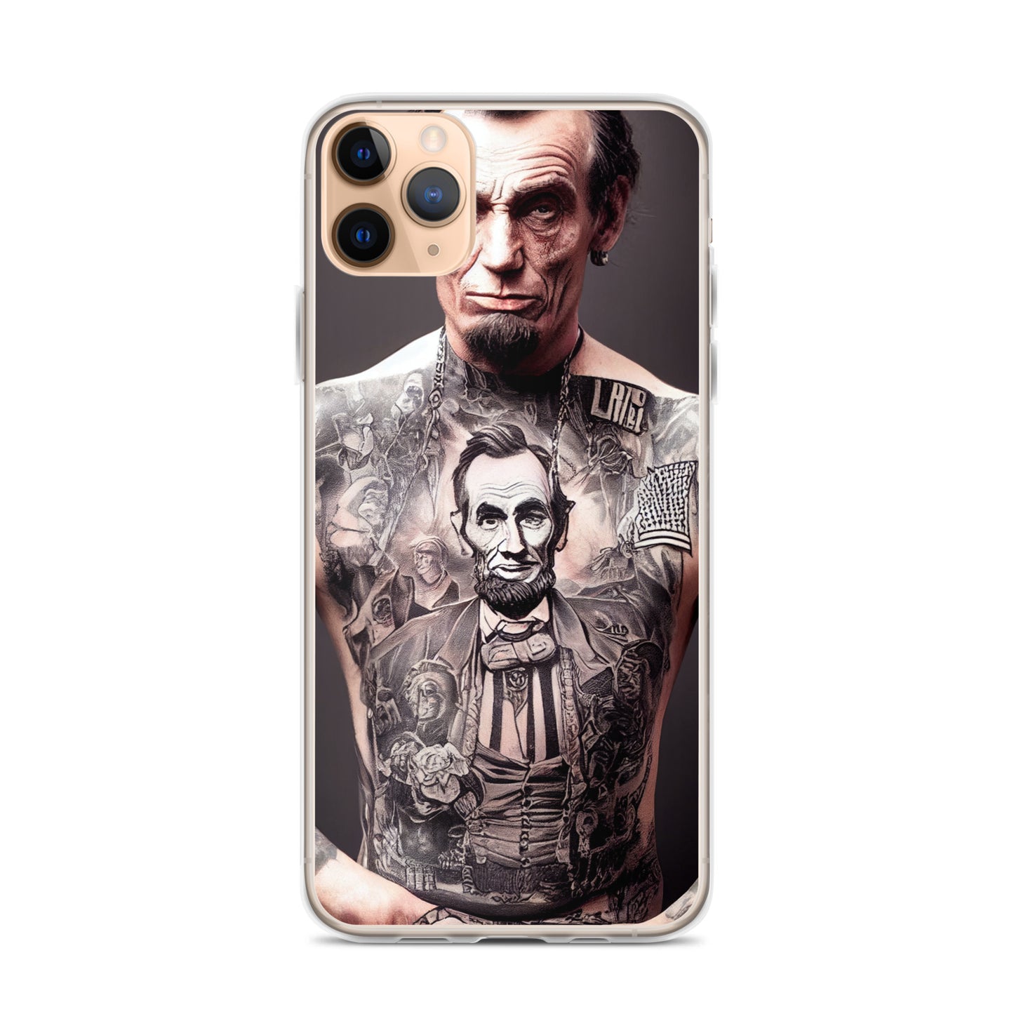iPhone Case - Tattooed Abe Lincoln