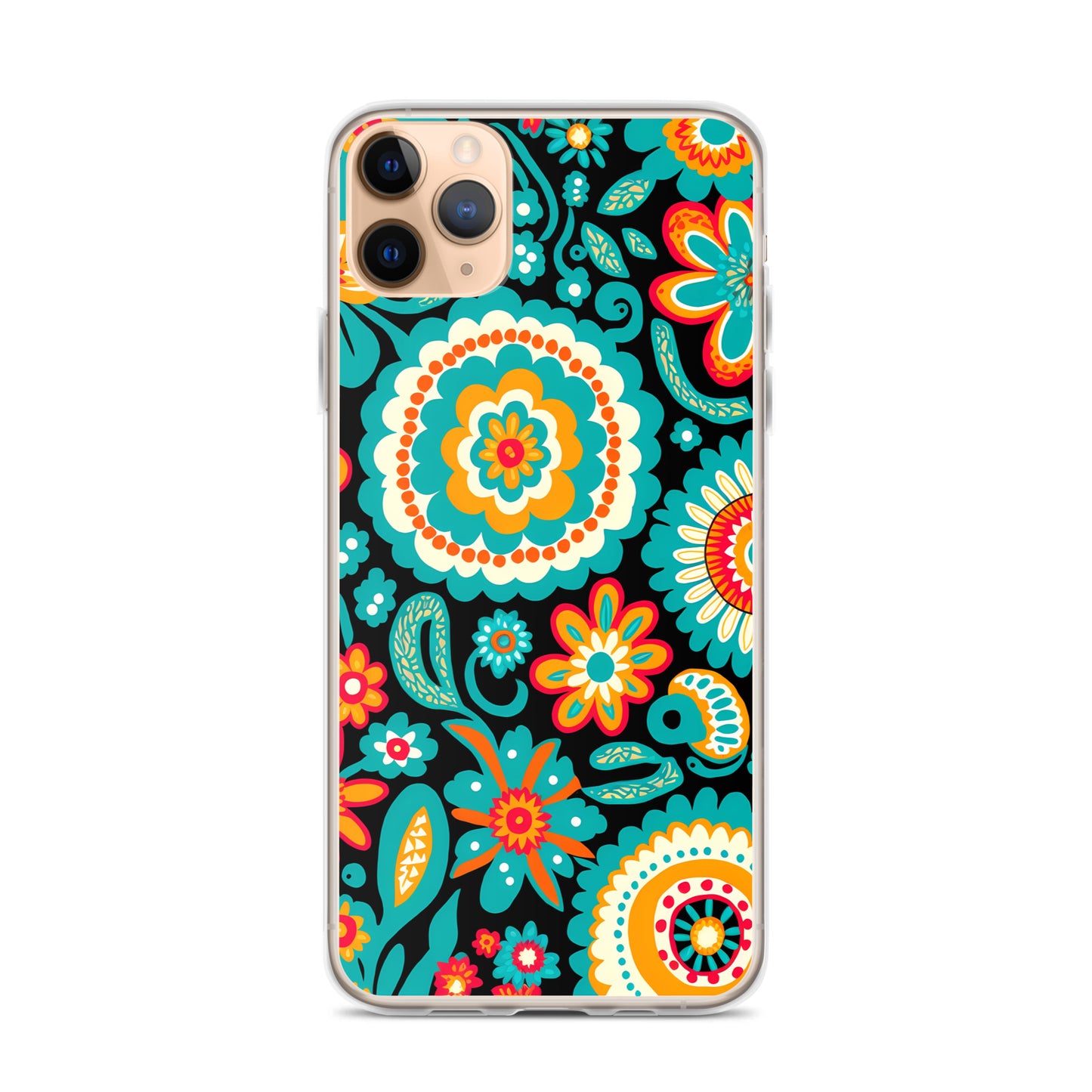 iPhone Case - Turquoise Floral