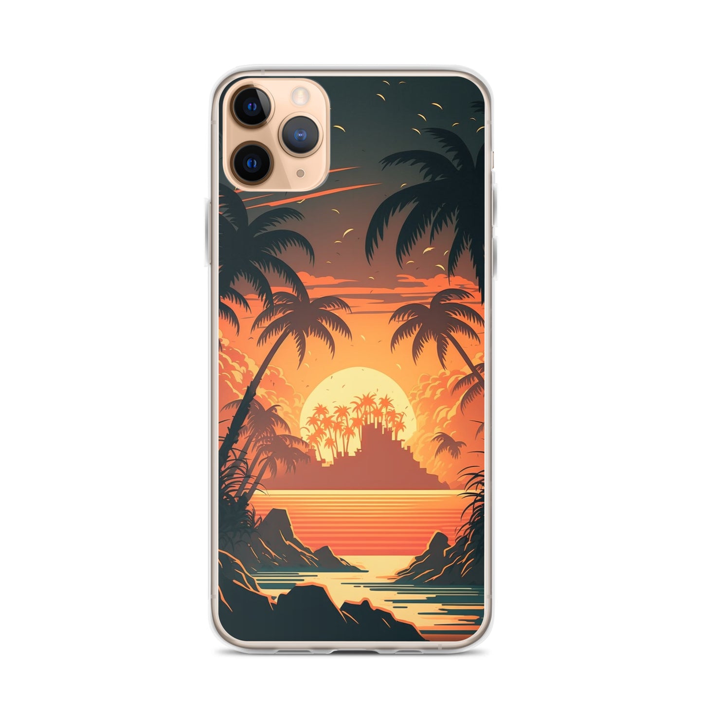 iPhone Case - Palm Island Sunset