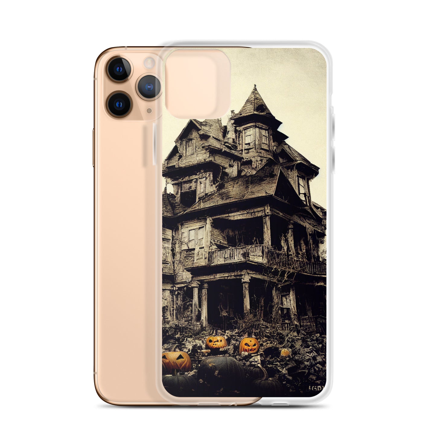 iPhone Case - Halloween Haunted House