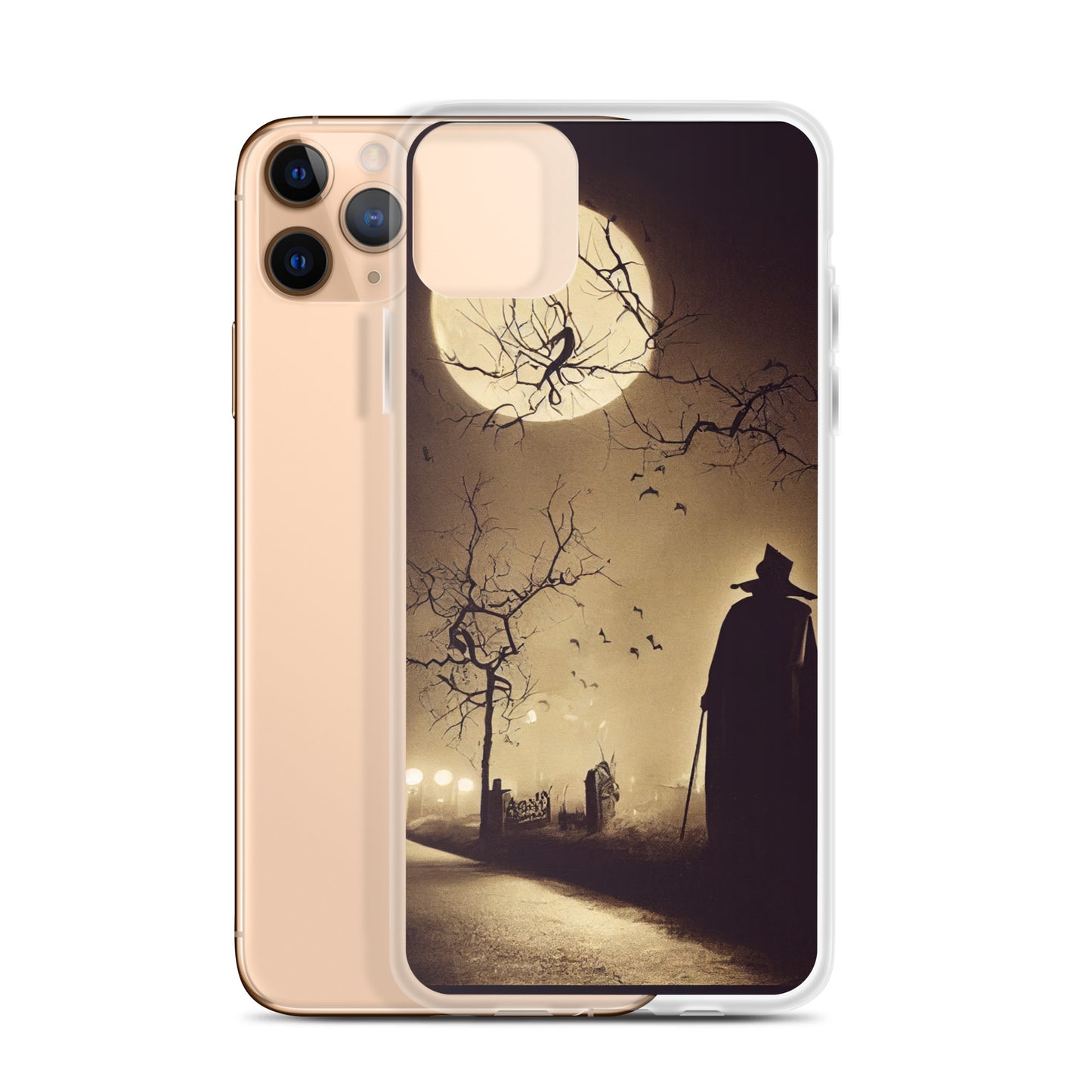 iPhone Case - Halloween Spooky Cemetery