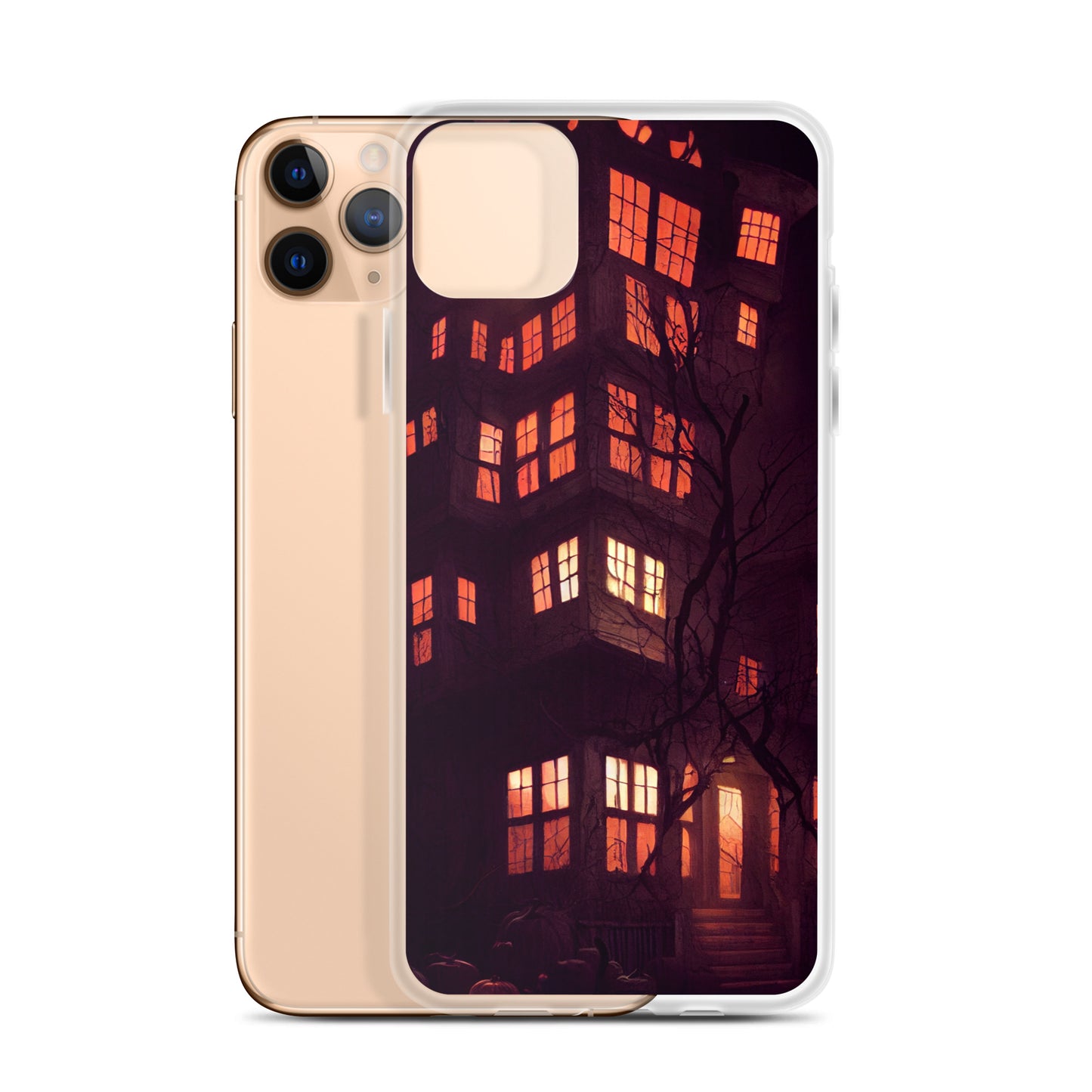 iPhone Case - Halloween Glowing Windows