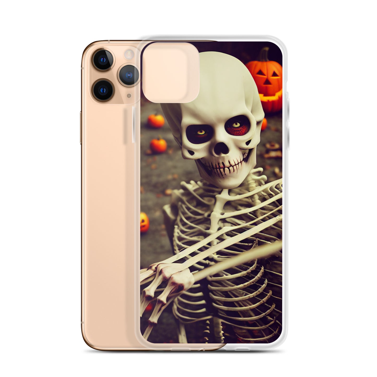 iPhone Case - Halloween Scary Skeleton